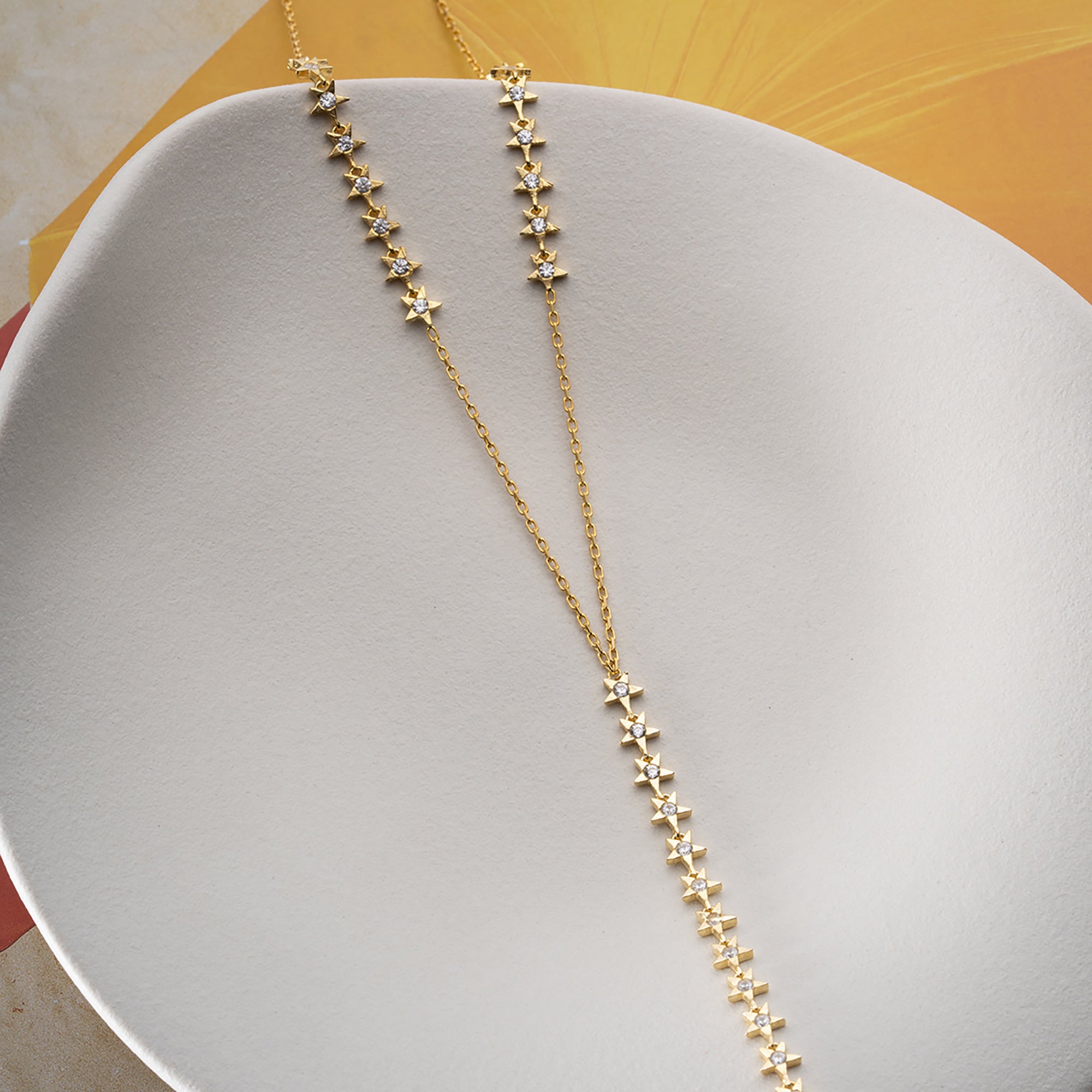 YILDIZ Y KOLYE | 925 GÜMÜŞ