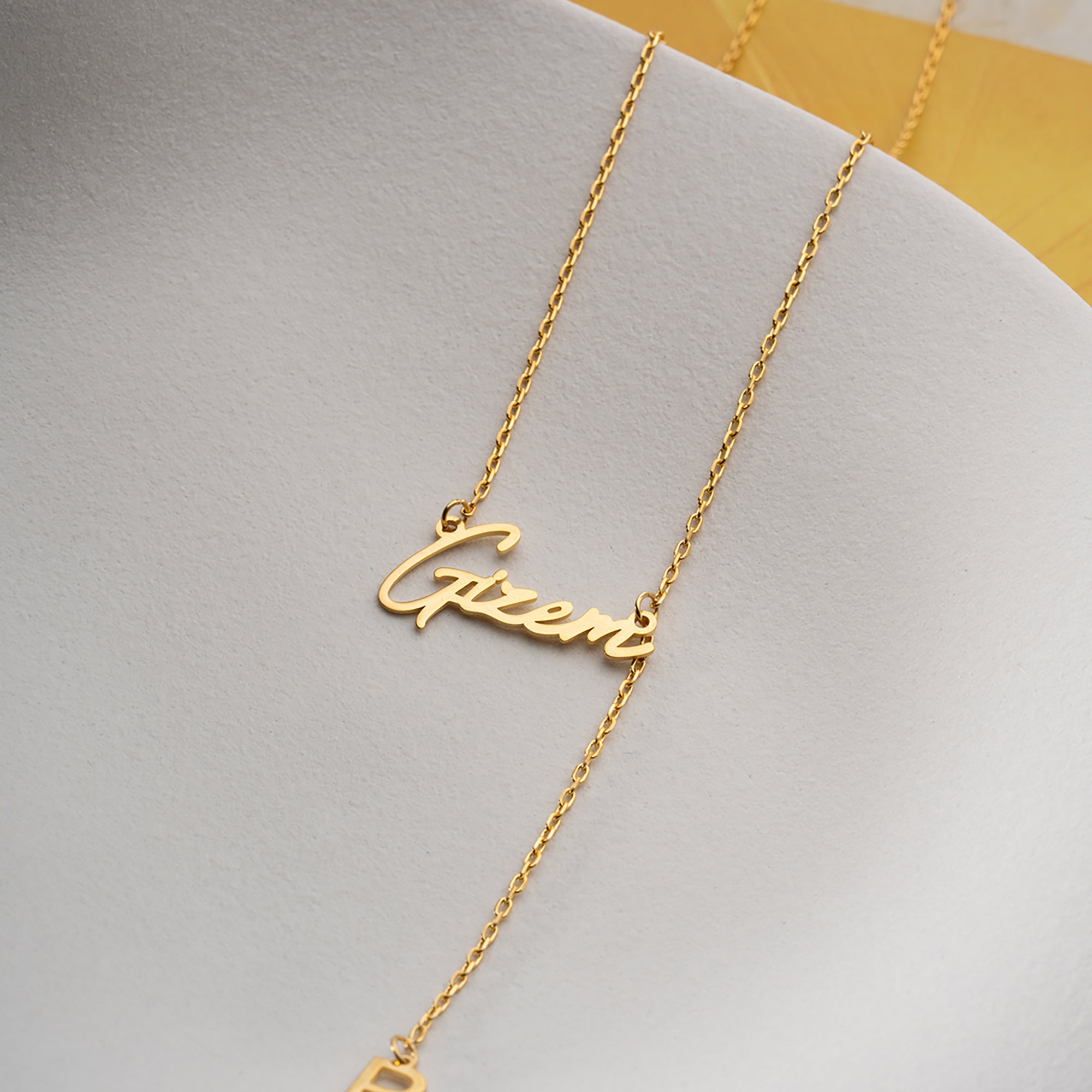 HARFLİ İSİM KOLYE | 925 GÜMÜŞ