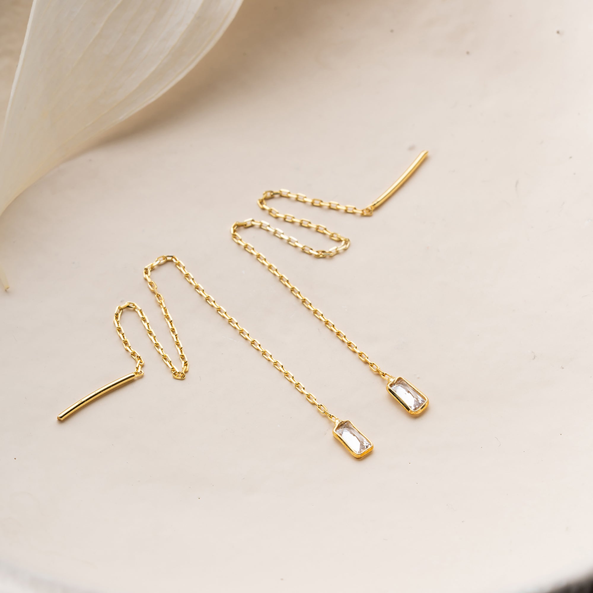 SALLANTILI BAGET KÜPE | 925 GÜMÜŞ