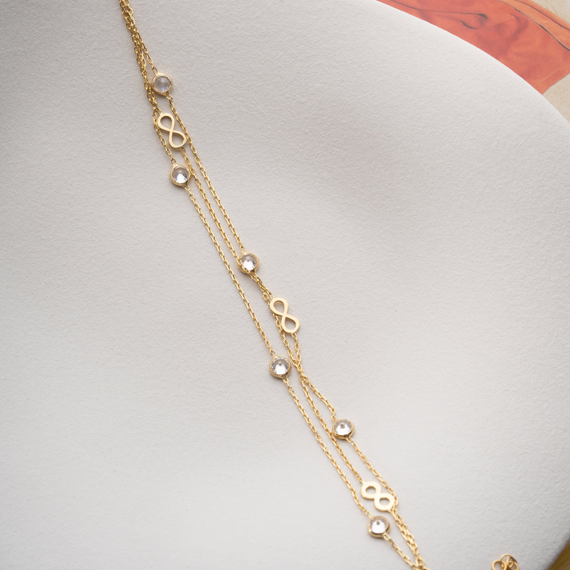 3'LÜ SONSUZLUK BİLEKLİK | 925 GÜMÜŞ