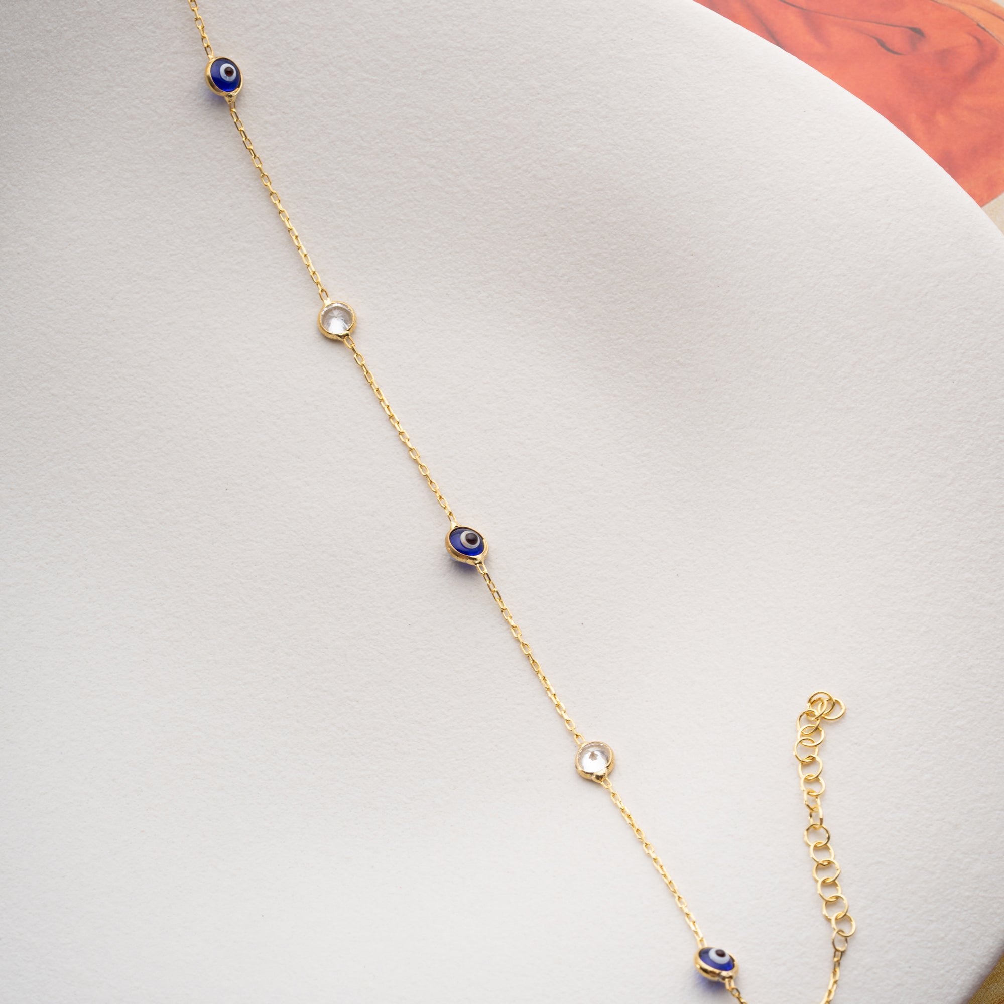 MİNİMAL ÇOKLU NAZAR BİLEKLİK | 925 GÜMÜŞ