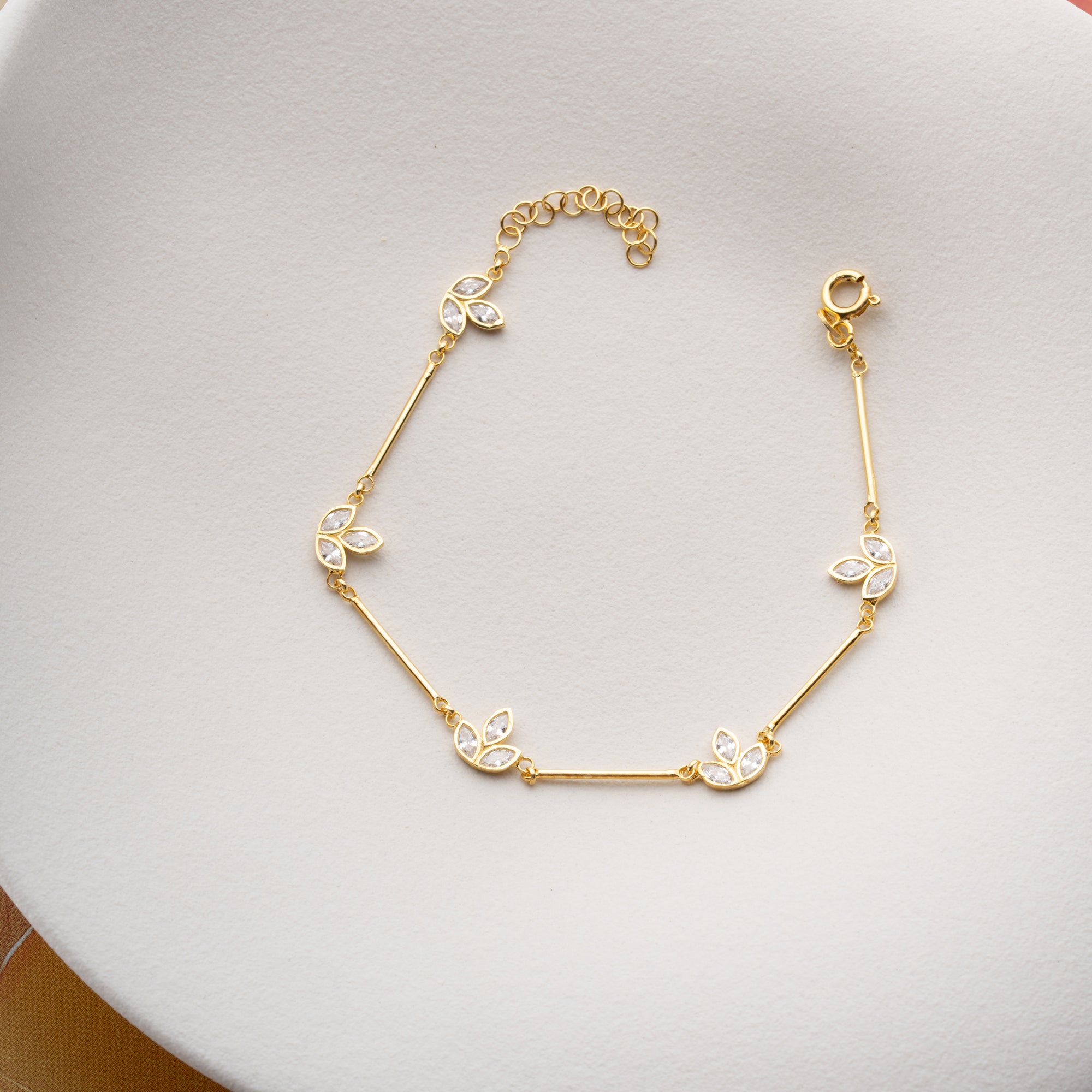 ÇOKLU LOTUS BİLEKLİK | 925 GÜMÜŞ