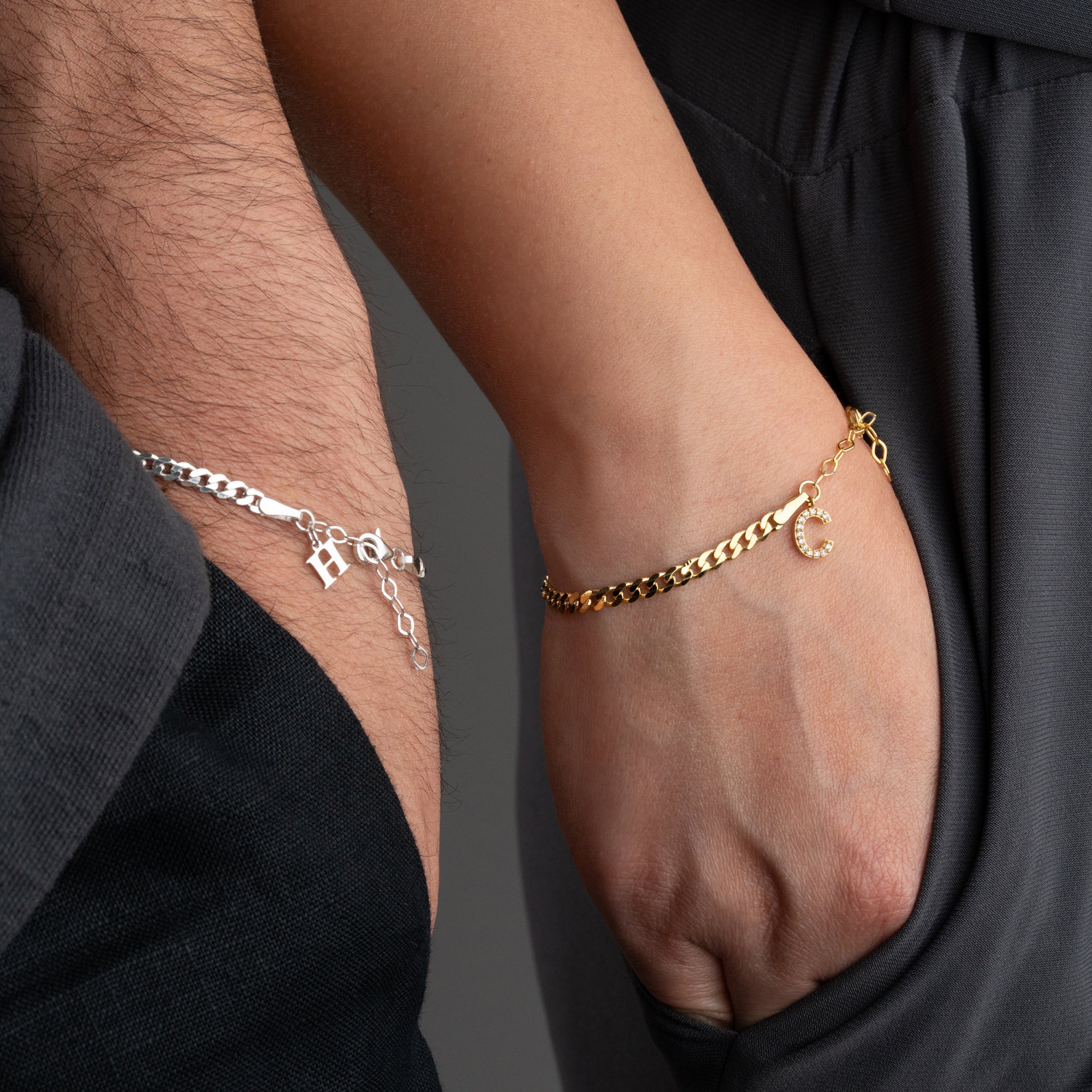 HACİMLİ GURMET ÇİFT BİLEKLİK | 925 GÜMÜŞ