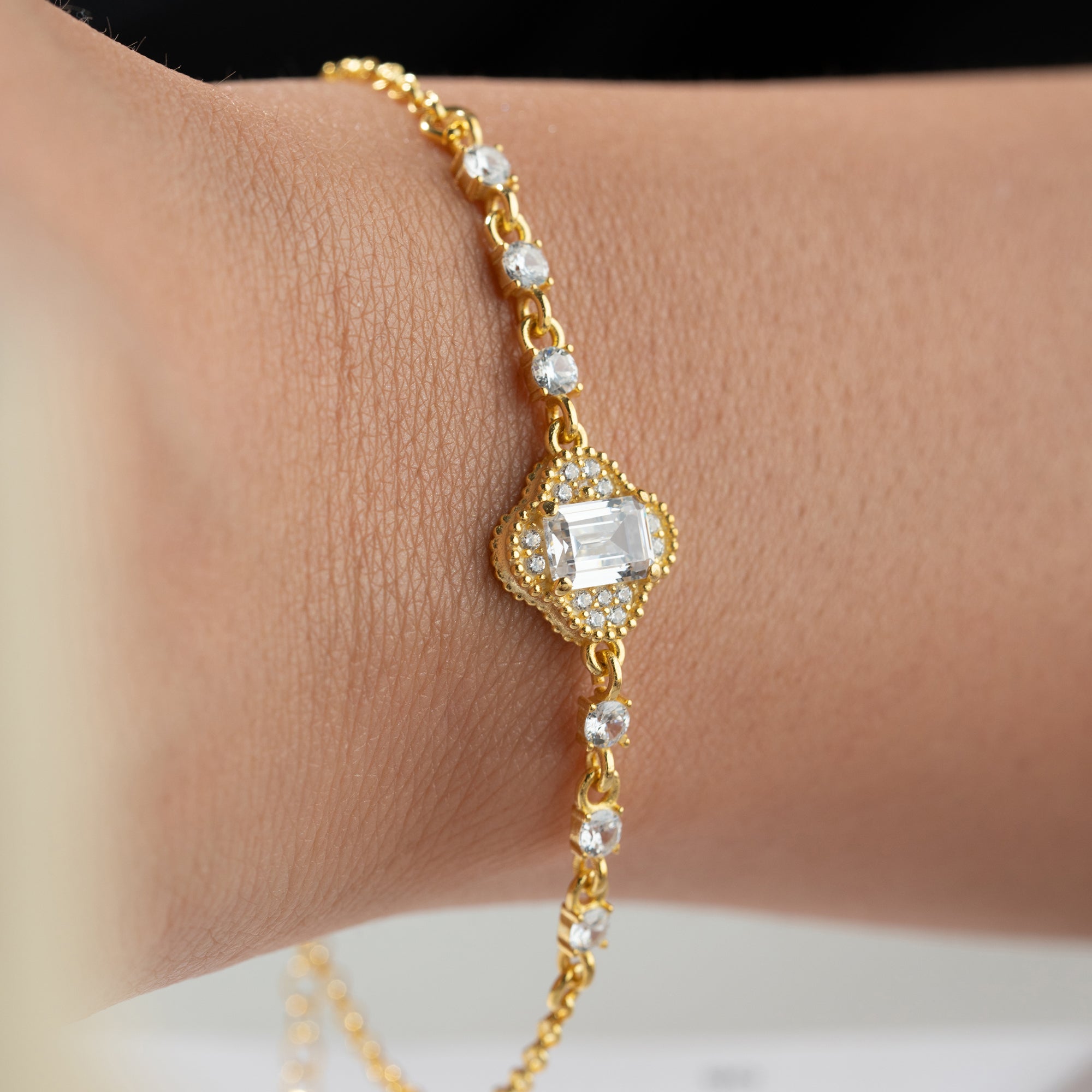 ZAIS TAŞLI BİLEKLİK | 925 GÜMÜŞ