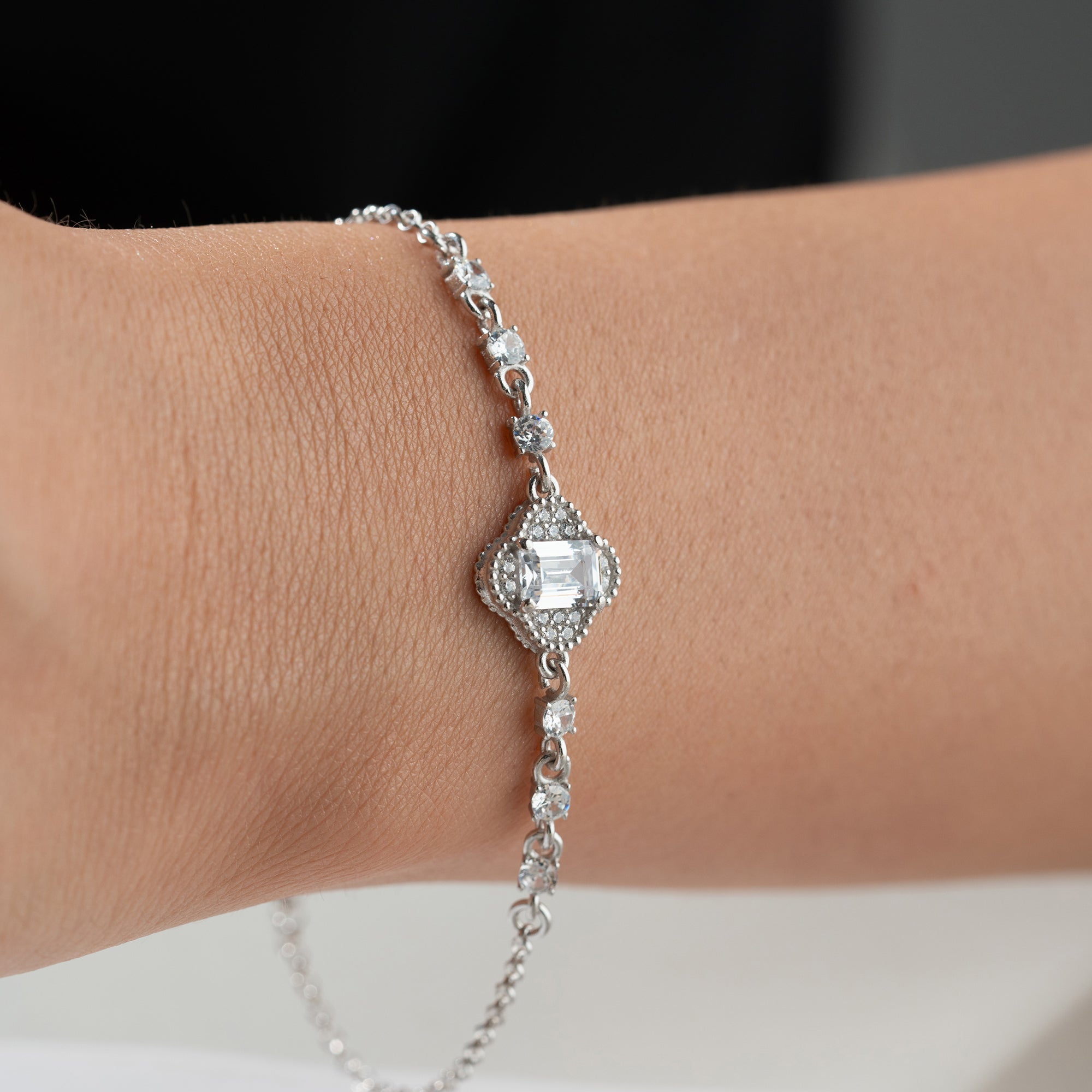 ZAIS TAŞLI BİLEKLİK | 925 GÜMÜŞ