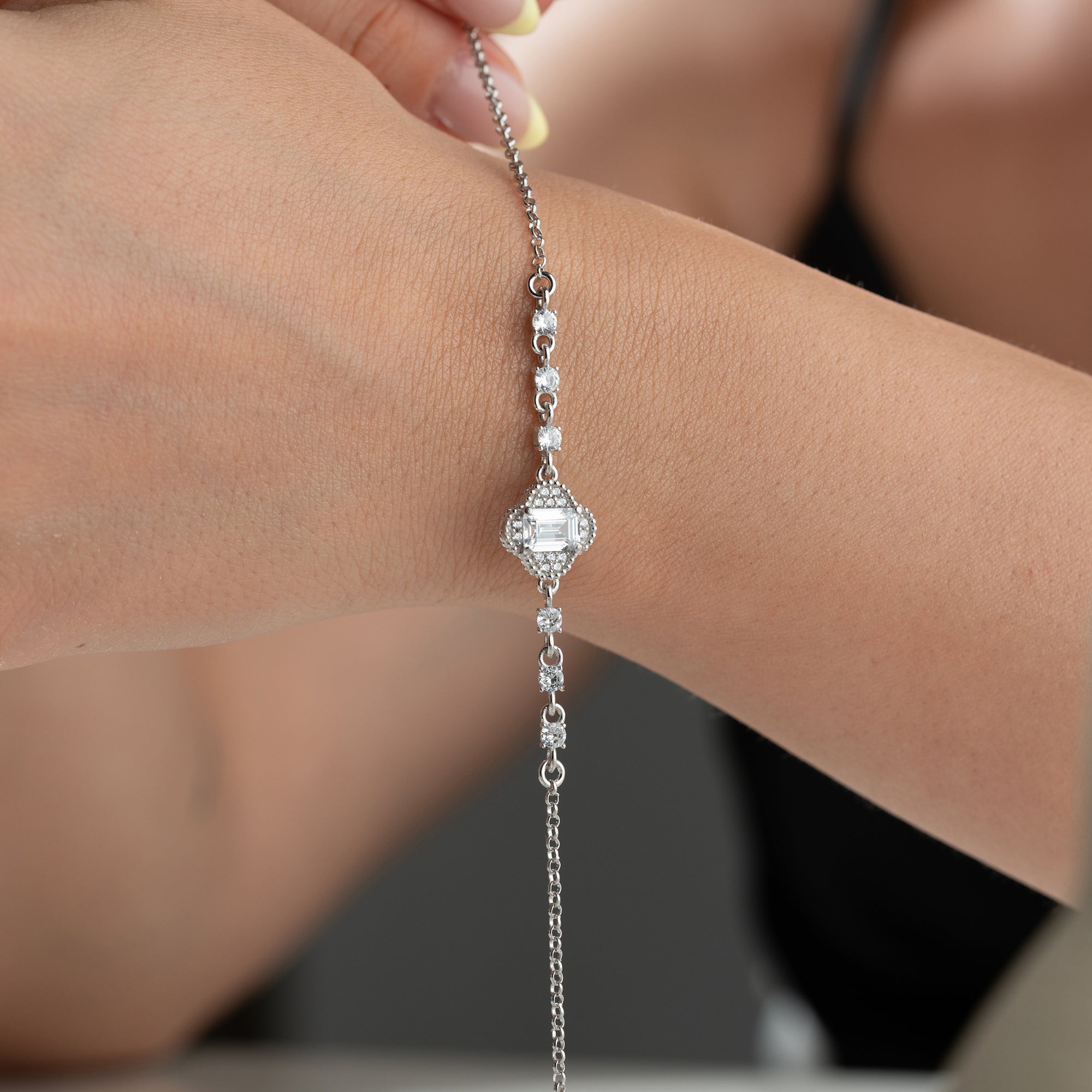 ZAIS TAŞLI BİLEKLİK | 925 GÜMÜŞ