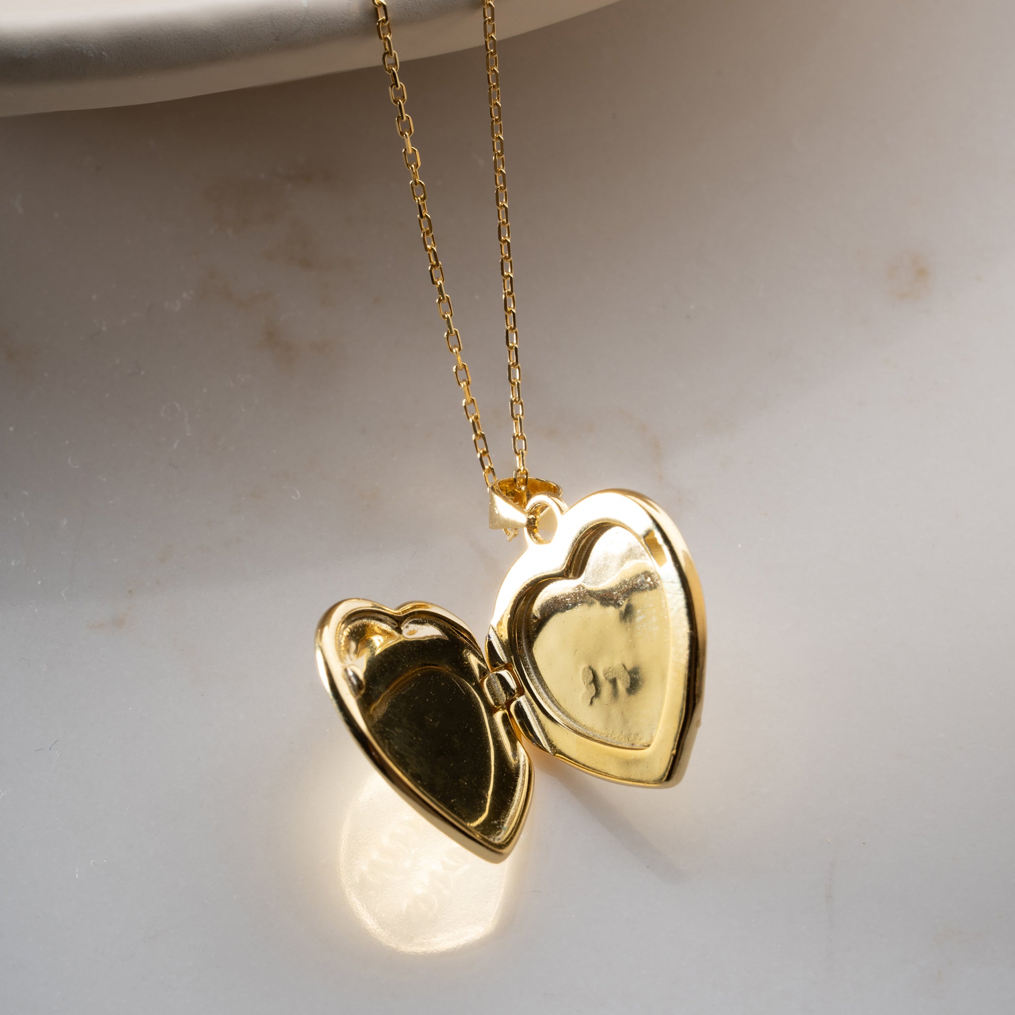 KAPAKLI KALP KOLYE | 925 GÜMÜŞ