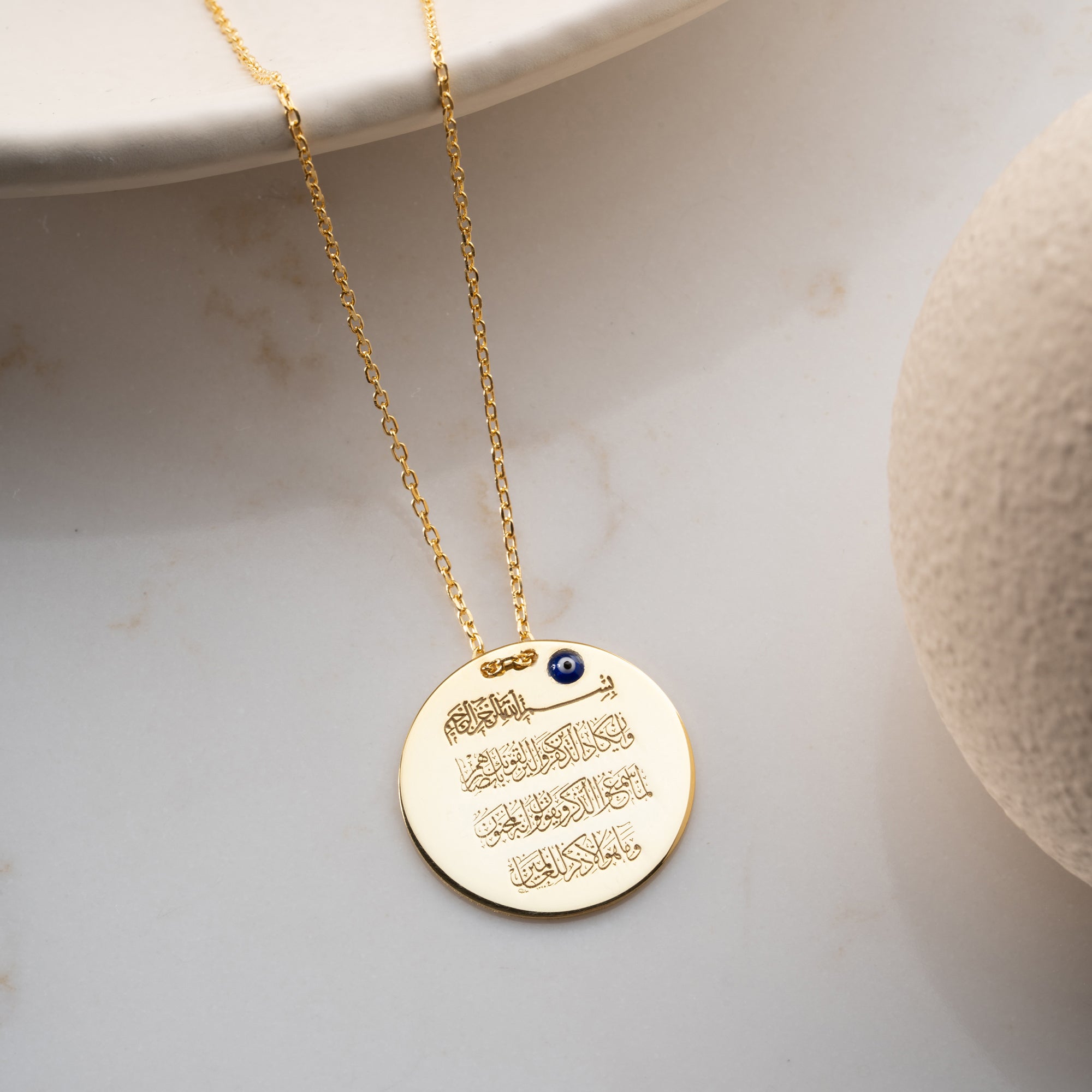 NAZAR DUALI KOLYE | 925 GÜMÜŞ