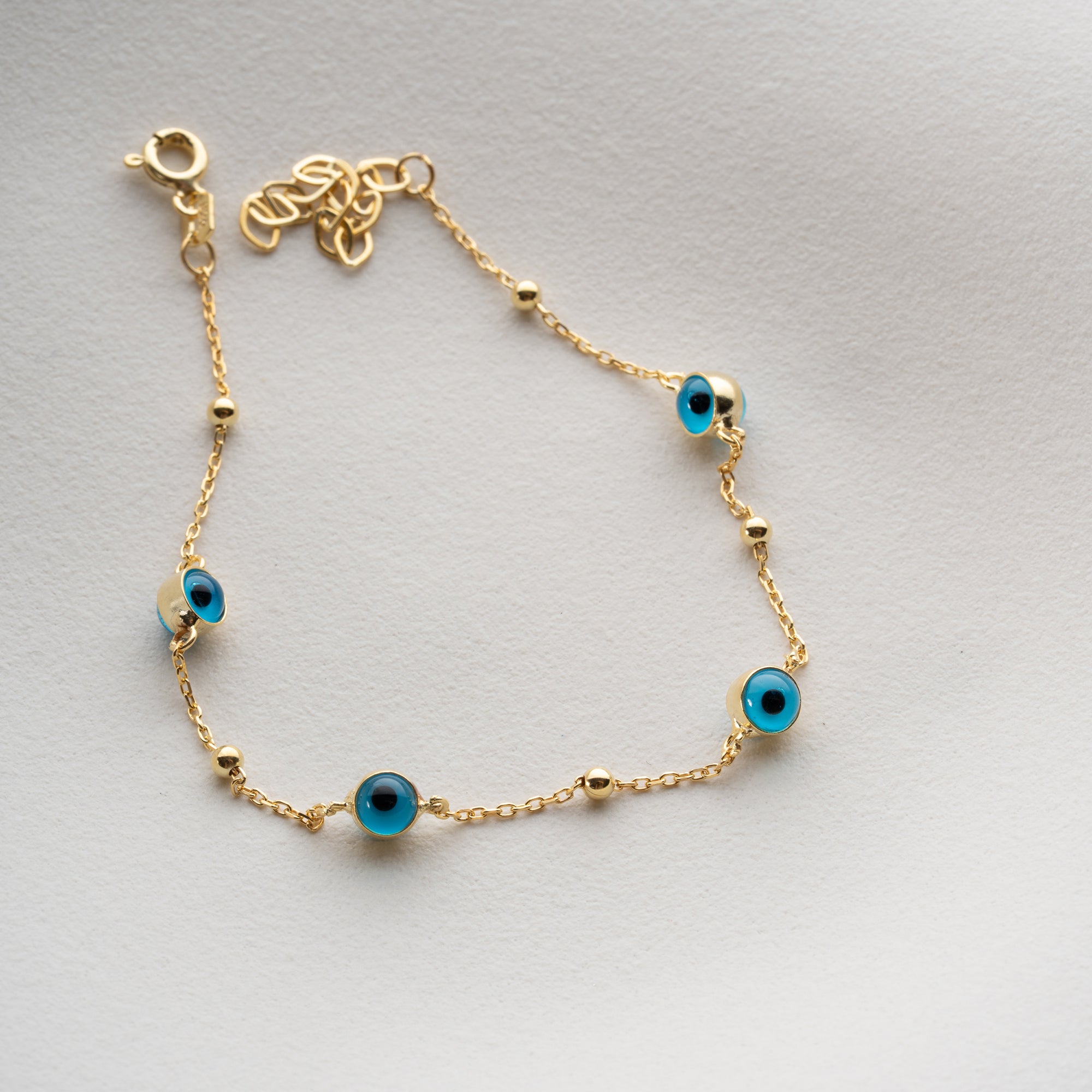 BULLET NAZAR BİLEKLİK | 925 GÜMÜŞ