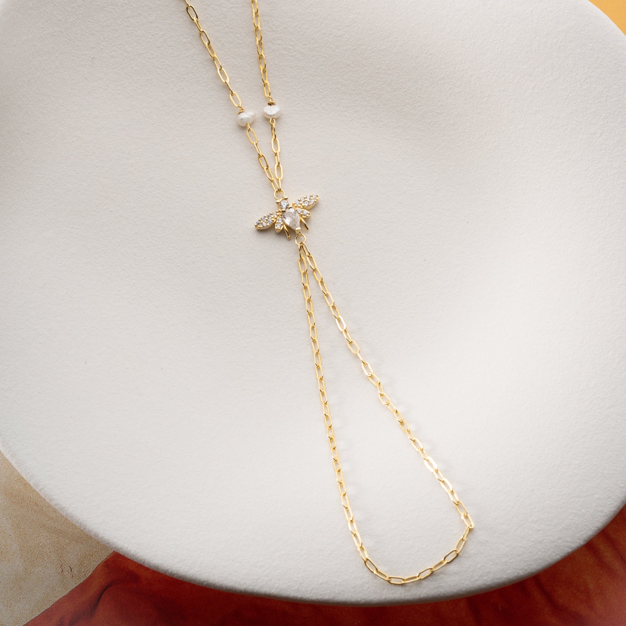 İNCİLİ ARI ŞAHMERAN | 925 GÜMÜŞ