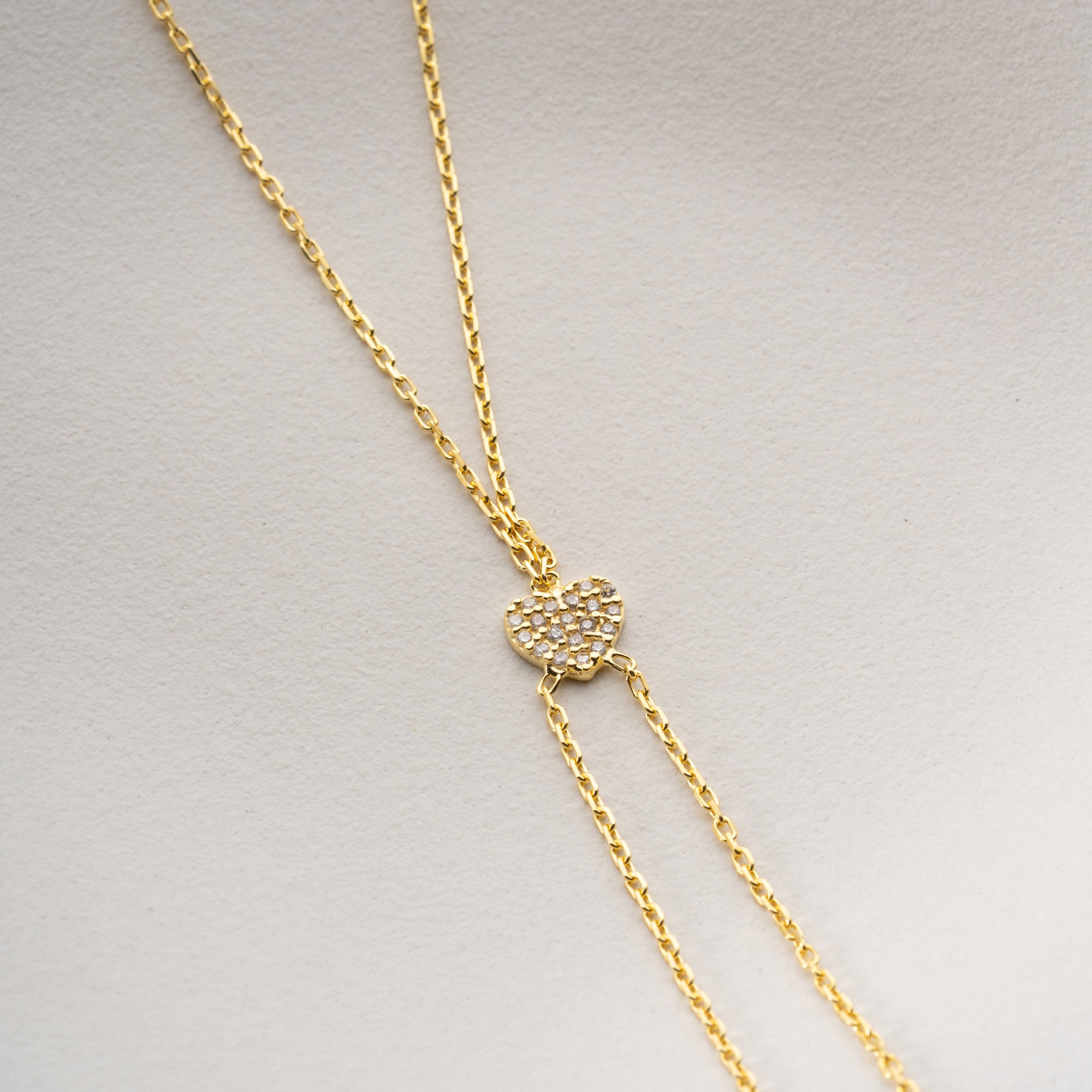 TAŞLI KALP ŞAHMERAN | 925 GÜMÜŞ