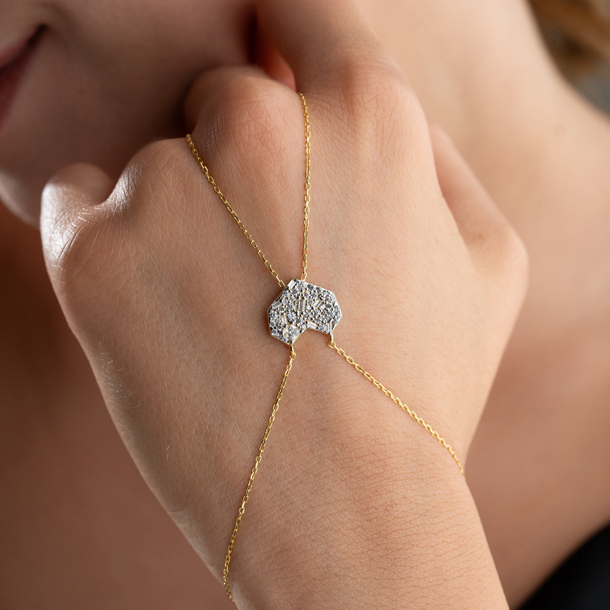 KRİSTAL KALP ŞAHMERAN | 925 GÜMÜŞ