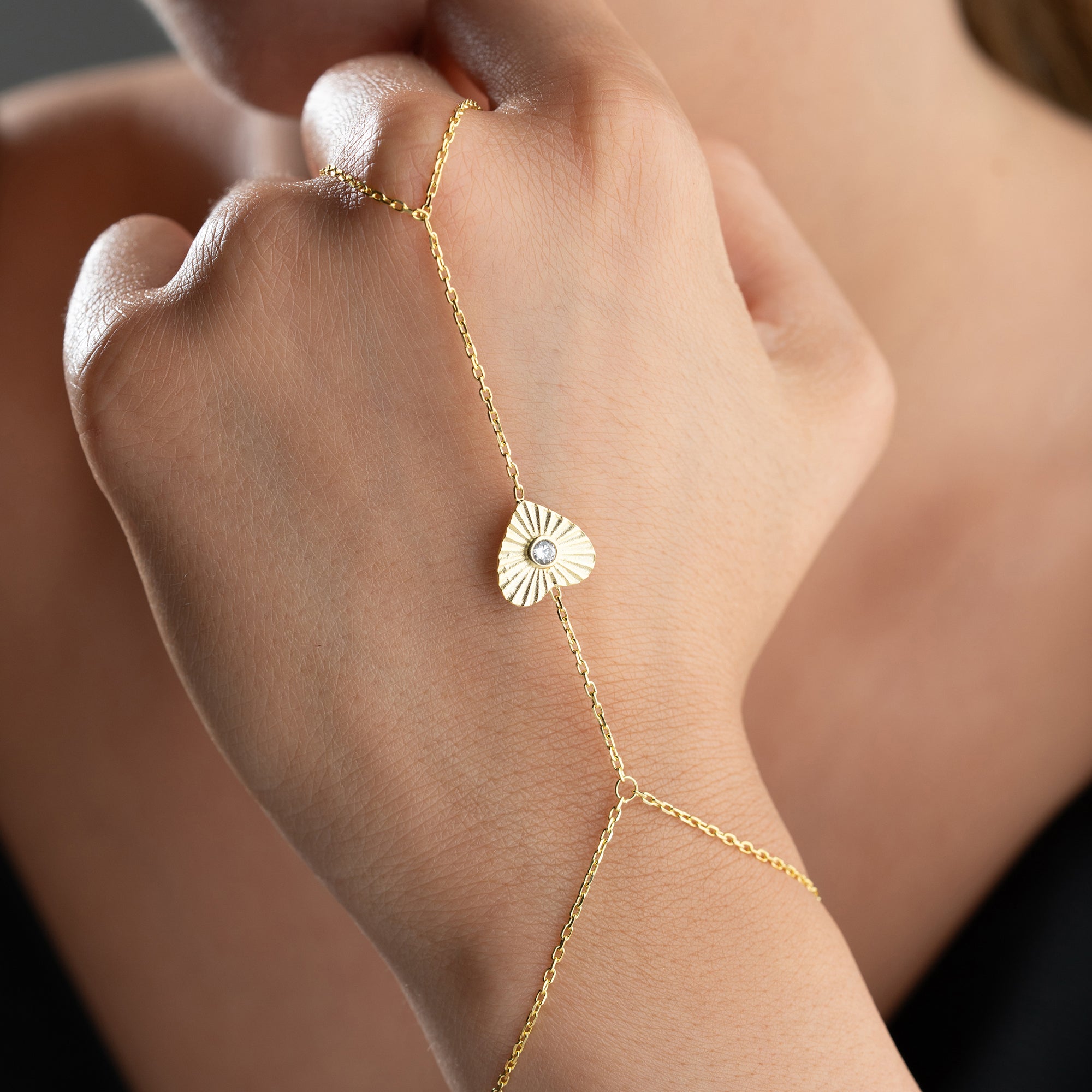 DESENLİ KALPLİ ŞAHMERAN | 925 GÜMÜŞ