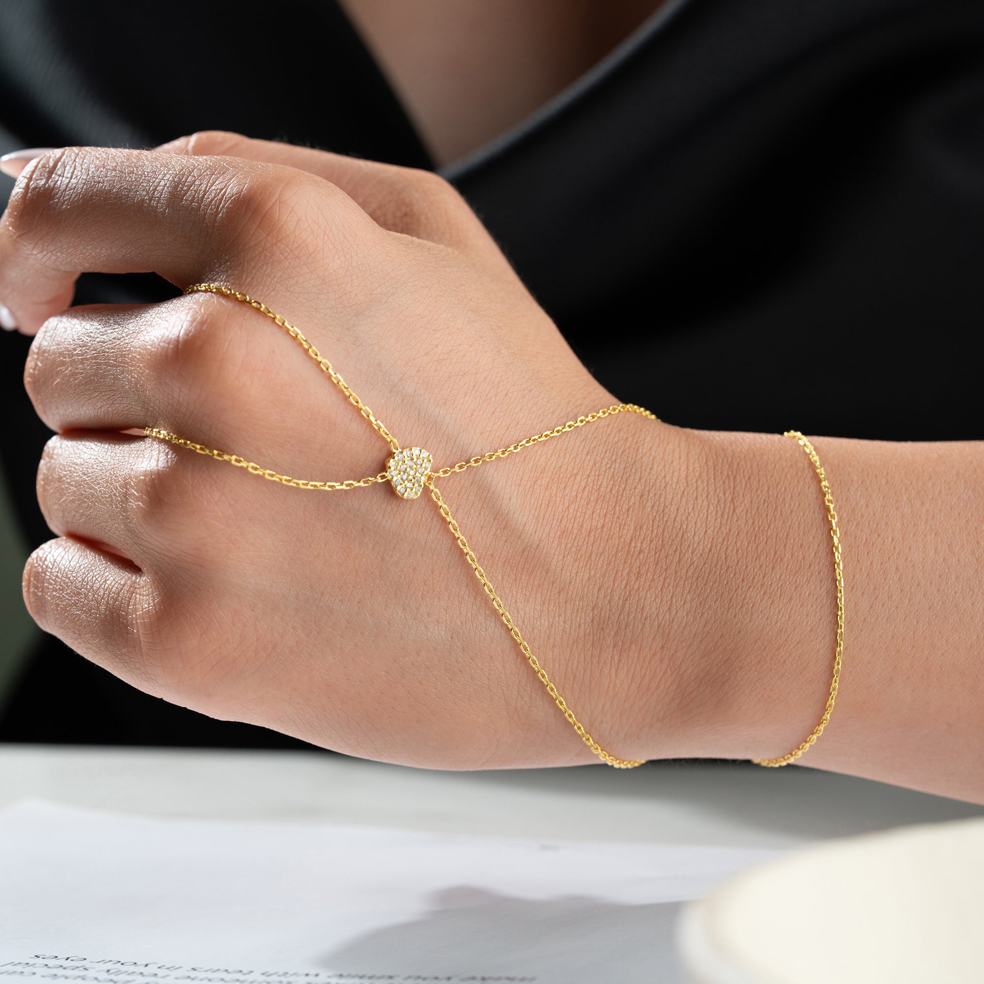 TAŞLI KALP ŞAHMERAN | 925 GÜMÜŞ