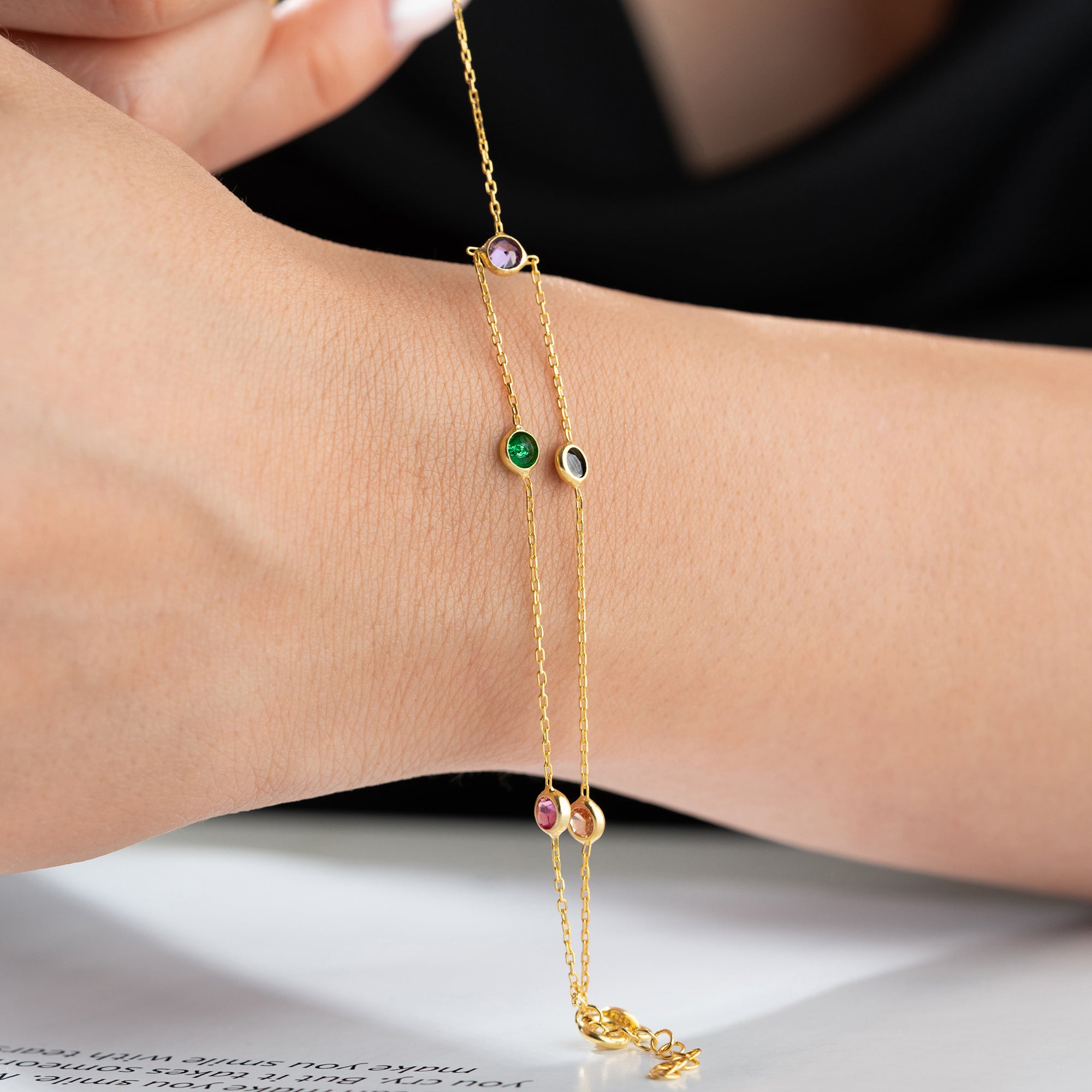 RENKLİ TAŞLI ŞAHMERAN | 925 GÜMÜŞ