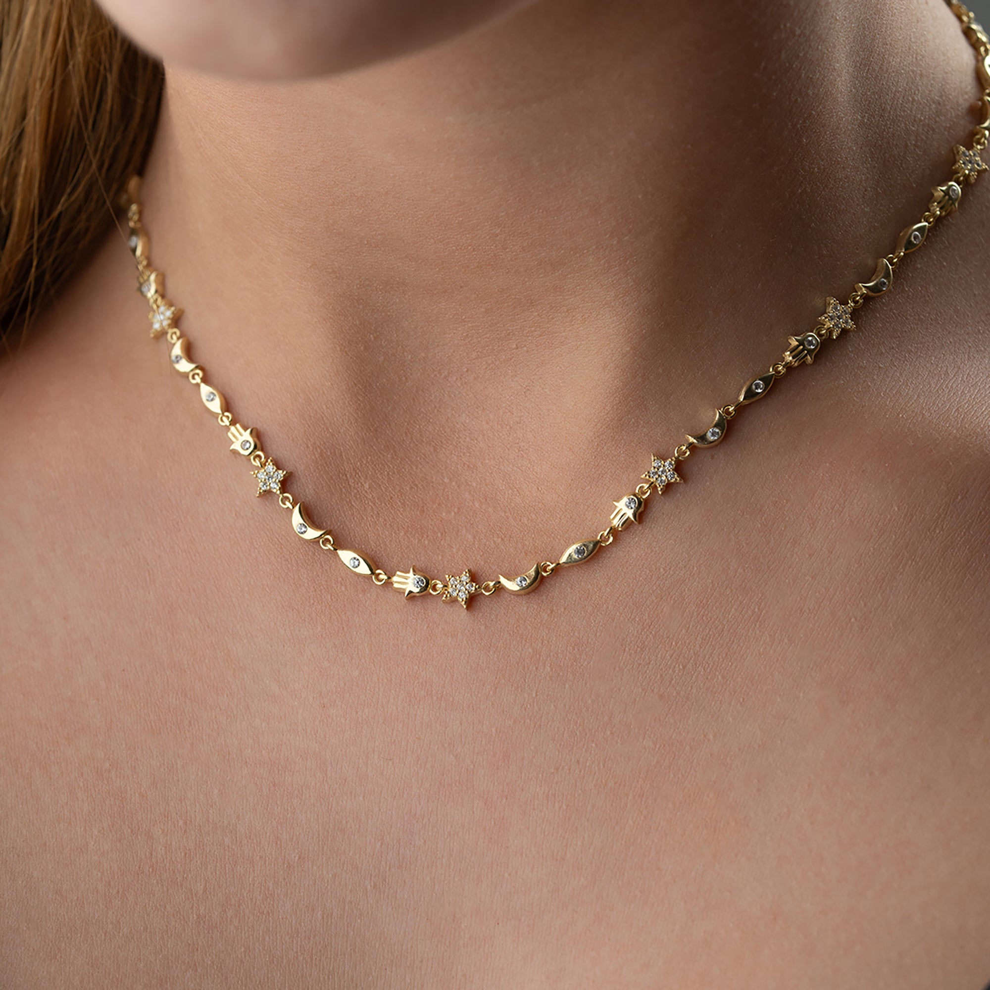 NYX KOLYE | 925 GÜMÜŞ