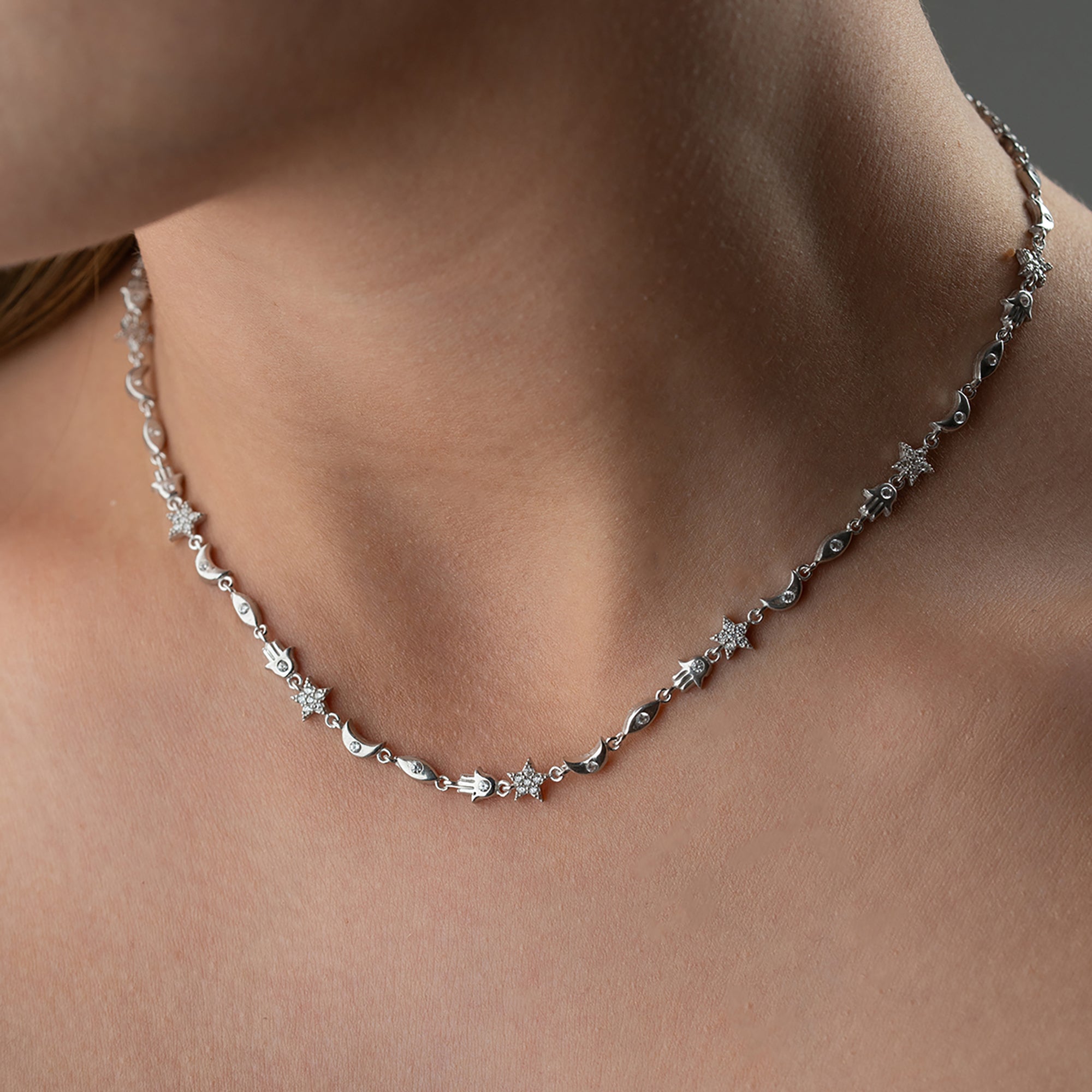 NYX KOLYE | 925 GÜMÜŞ