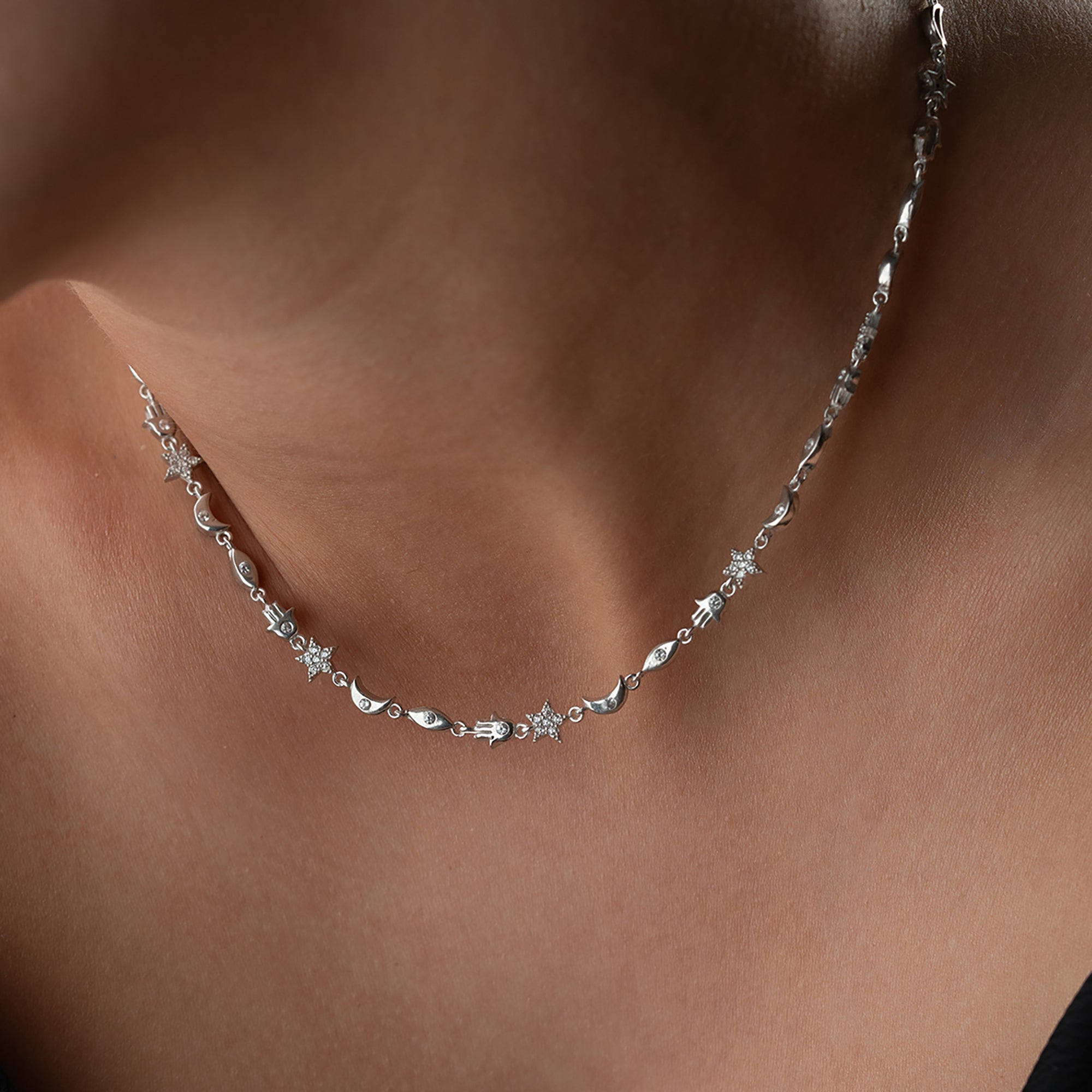 NYX KOLYE | 925 GÜMÜŞ