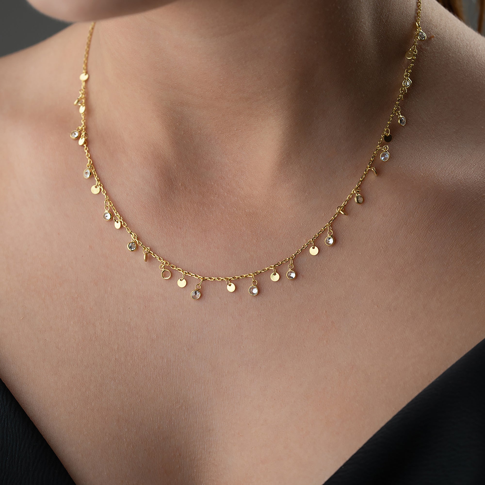 SHAKİRA KOLYE | 925 GÜMÜŞ