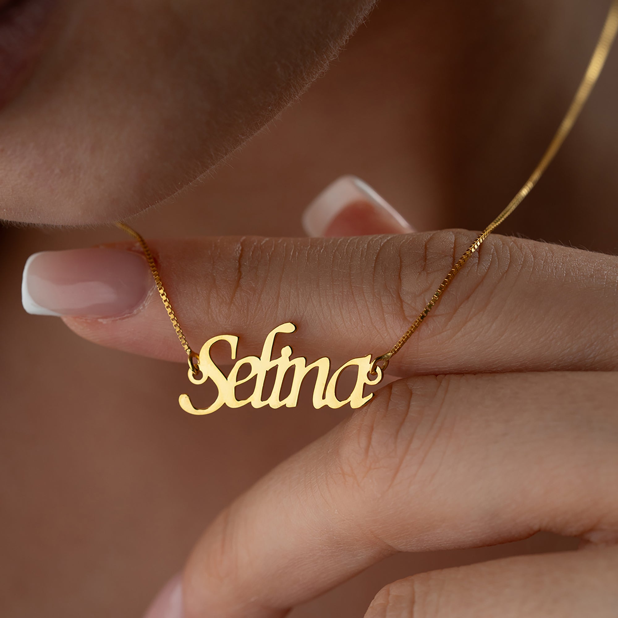 KÜP ZİNCİRLİ İSİM KOLYE | 925 GÜMÜŞ