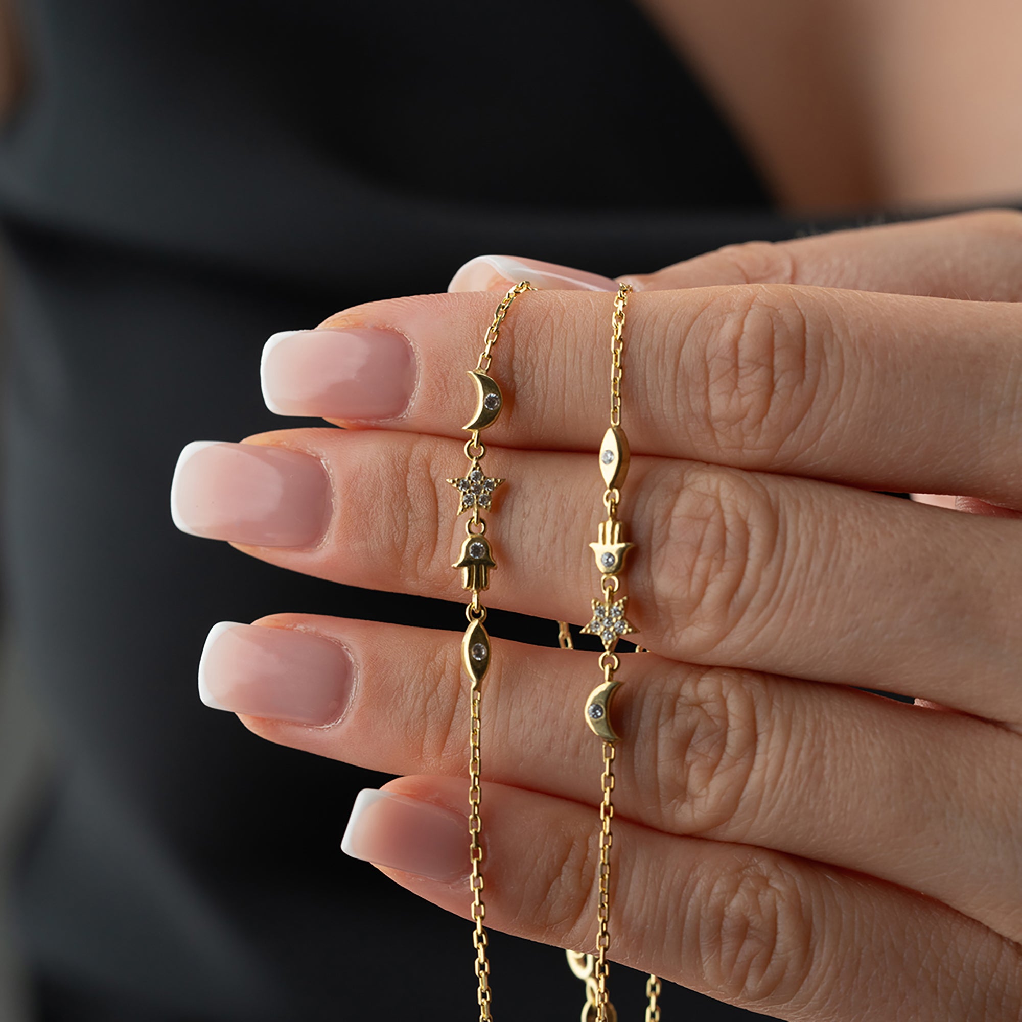 TRİO NYX KOLYE | 925 GÜMÜŞ