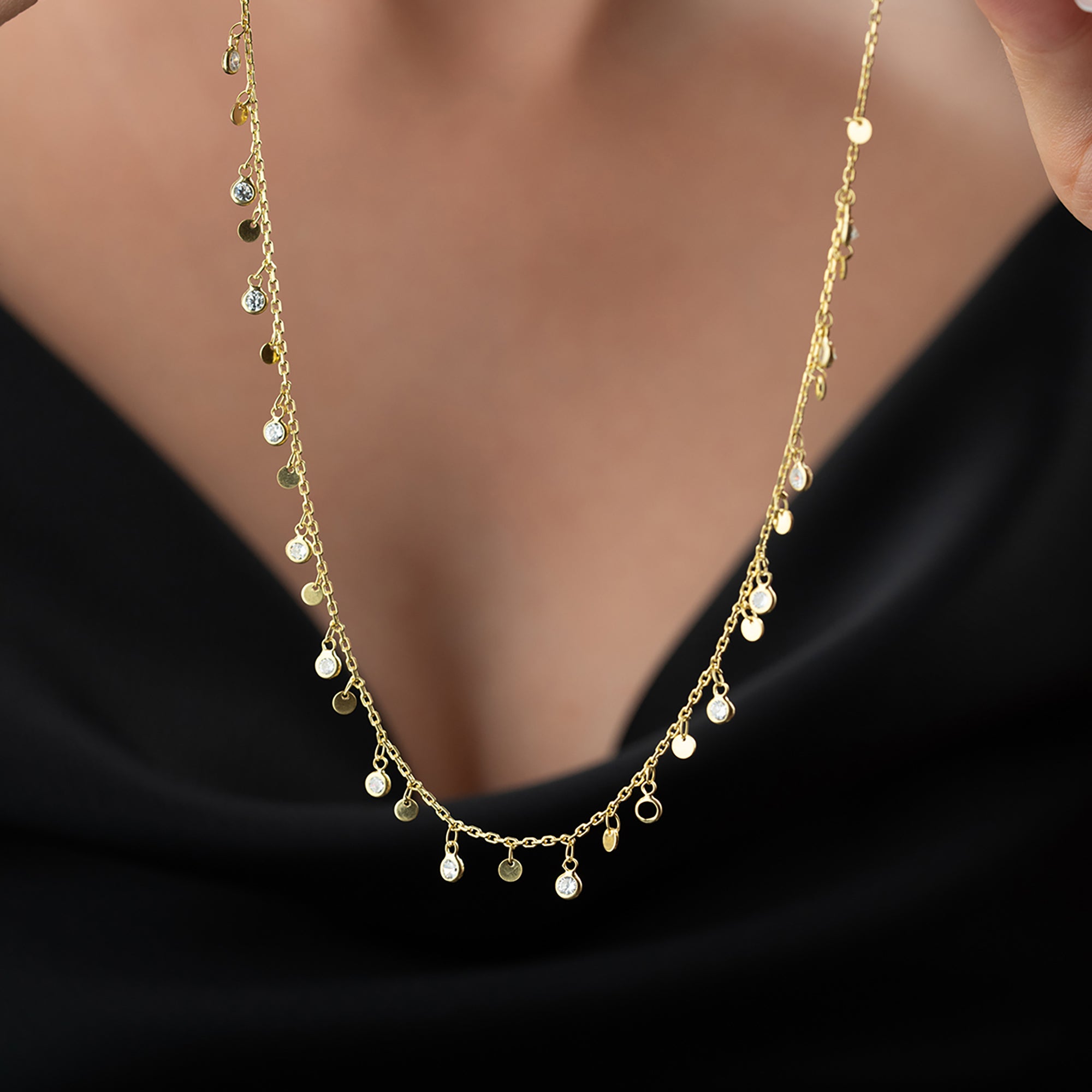 SHAKİRA KOLYE | 925 GÜMÜŞ