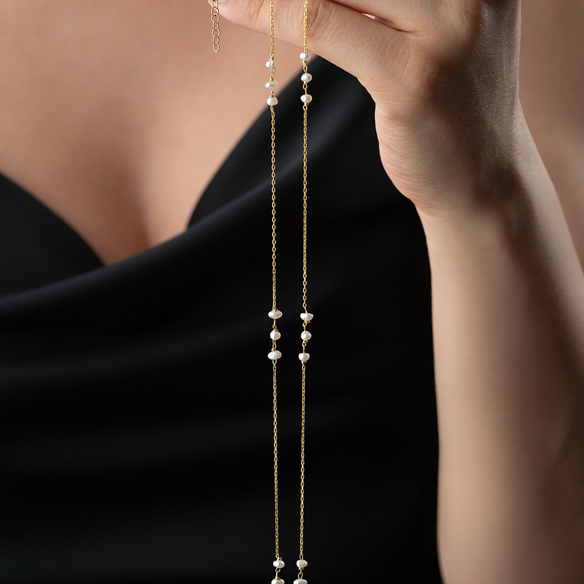 İNCİLİ MİROU KOLYE | 925 GÜMÜŞ