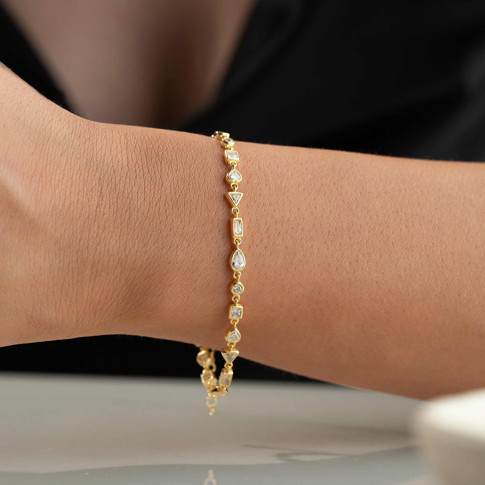 MYRA TAŞLI BİLEKLİK | 925 GÜMÜŞ