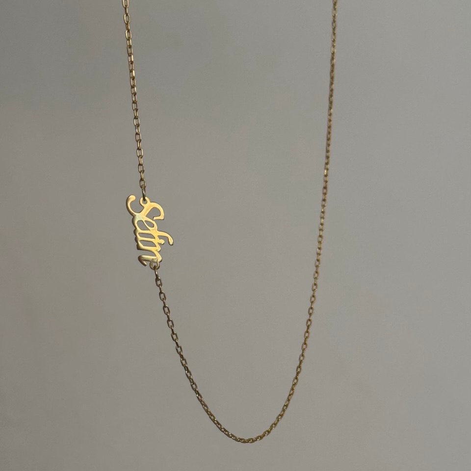 MİNİ KOPRÜCÜK İSİM KOLYE | 925 GÜMÜŞ