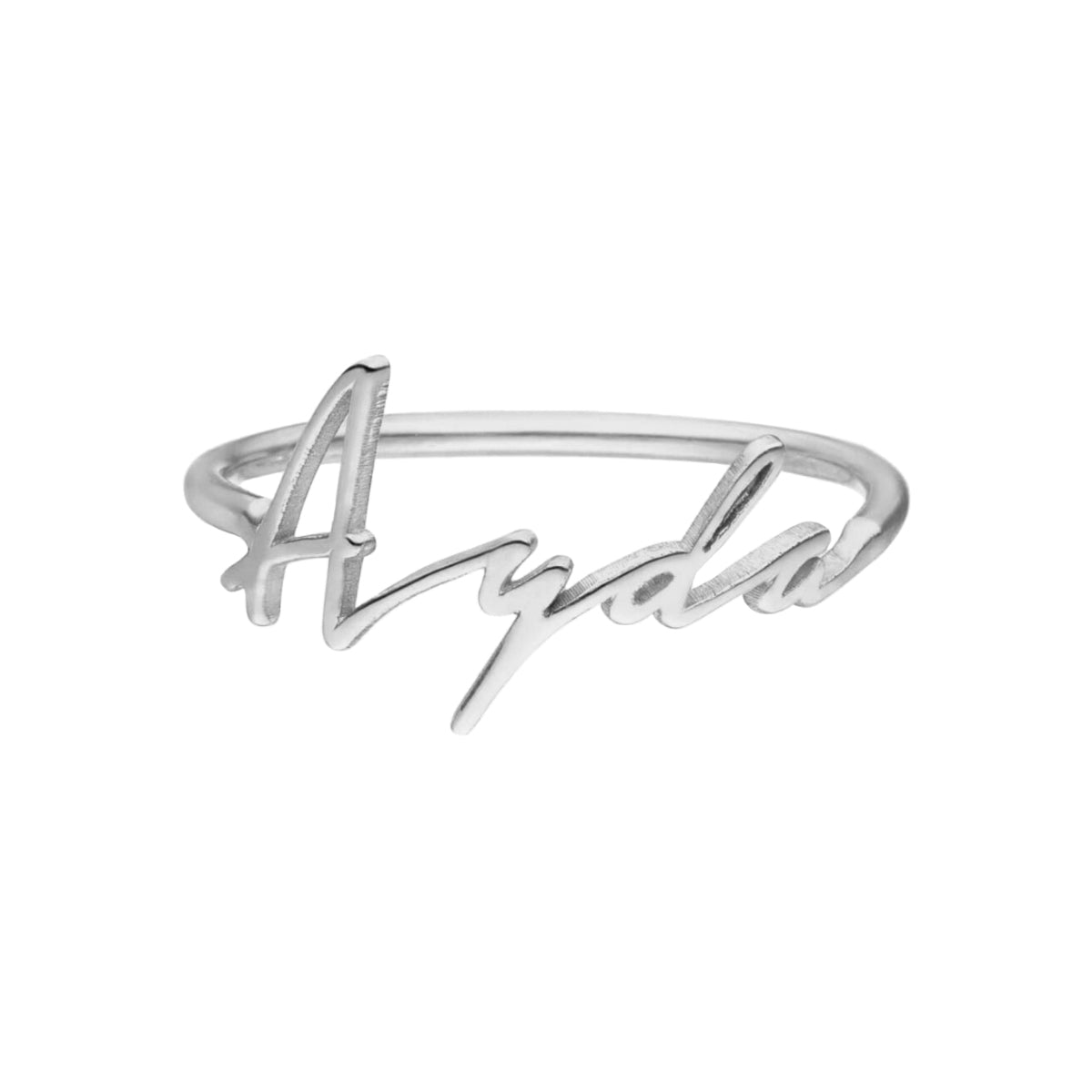 NOTERA İSİMLİ YÜZÜK | 925 GÜMÜŞ