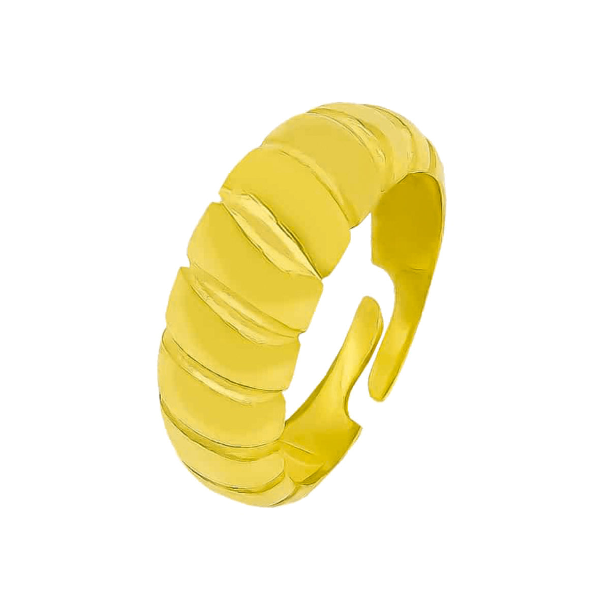 Ayarlanabilir Babylon Yüzük | 925 Ayar Gümüş – Jeweliay Jewelry – 1 – Gold beyaz fon #RENK_gold