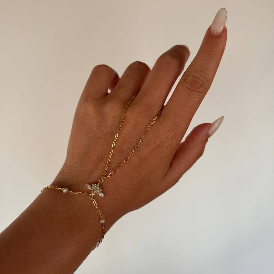İncili Zirkon Taşlı Arı Şahmeran | 925 Ayar Gümüş – Jeweliay Jewelry – 6