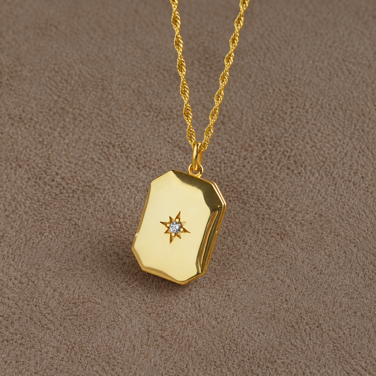 Kişiye Özel Kutup Yıldızı Fotoğraflı Kapaklı Kolye | 925 Ayar Gümüş – Jeweliay Jewelry – 5