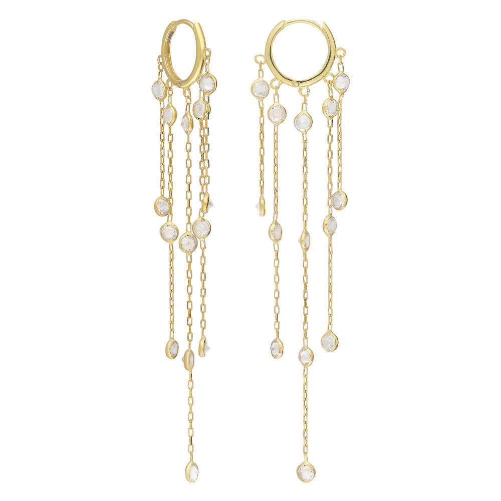 YAĞMUR KÜPE | 925 GÜMÜŞ