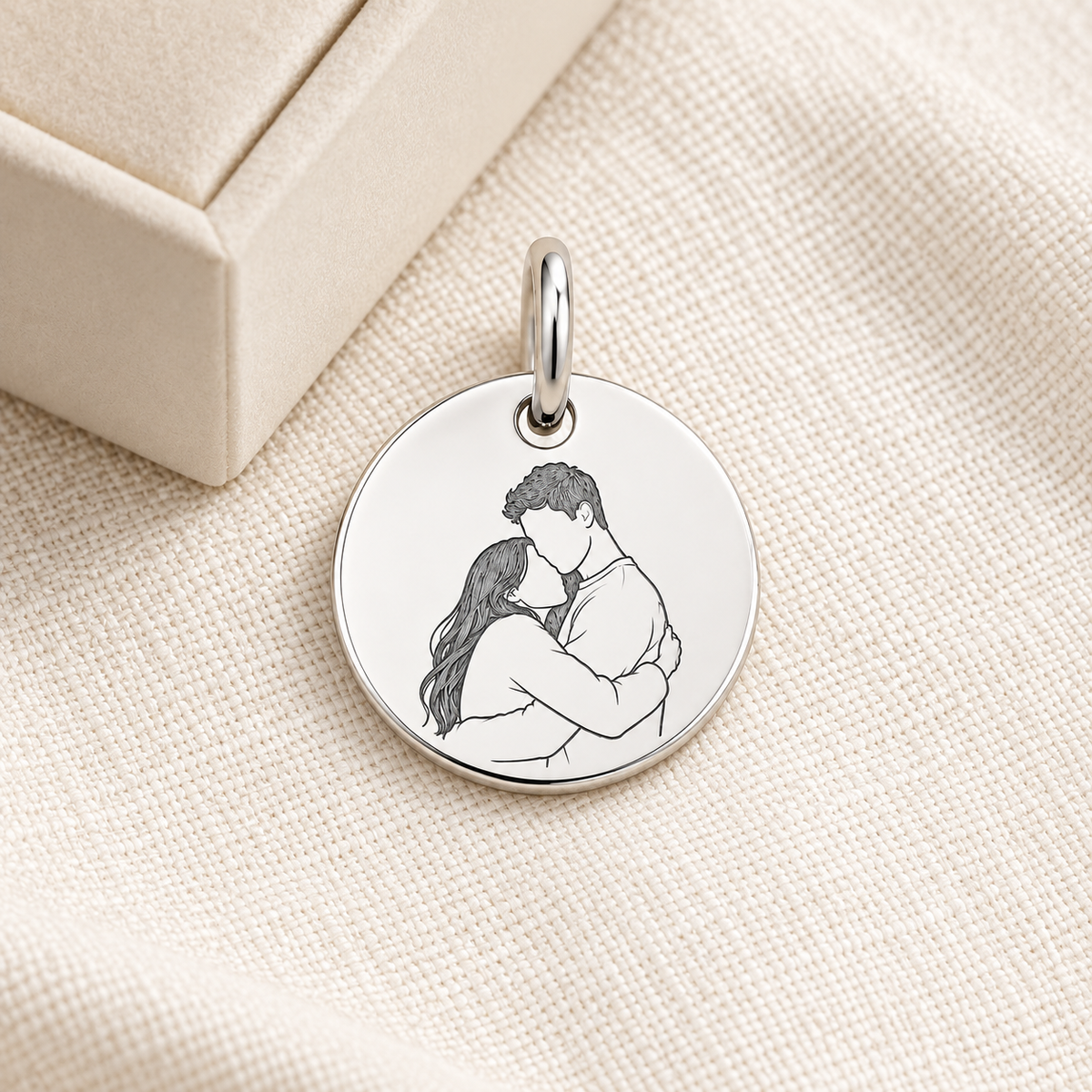 Kişiye Özel Anı Fotoğraf ve Yazı Charm | 925 Ayar Gümüş – Jeweliay Jewelry – 2