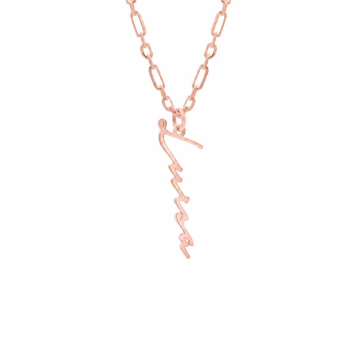 Kişiye Özel İsim Yazılı 3+1 Forse Zincir Kolye | 925 Ayar Gümüş – Jeweliay Jewelry – 3 – Rose beyaz fon #RENK_rose