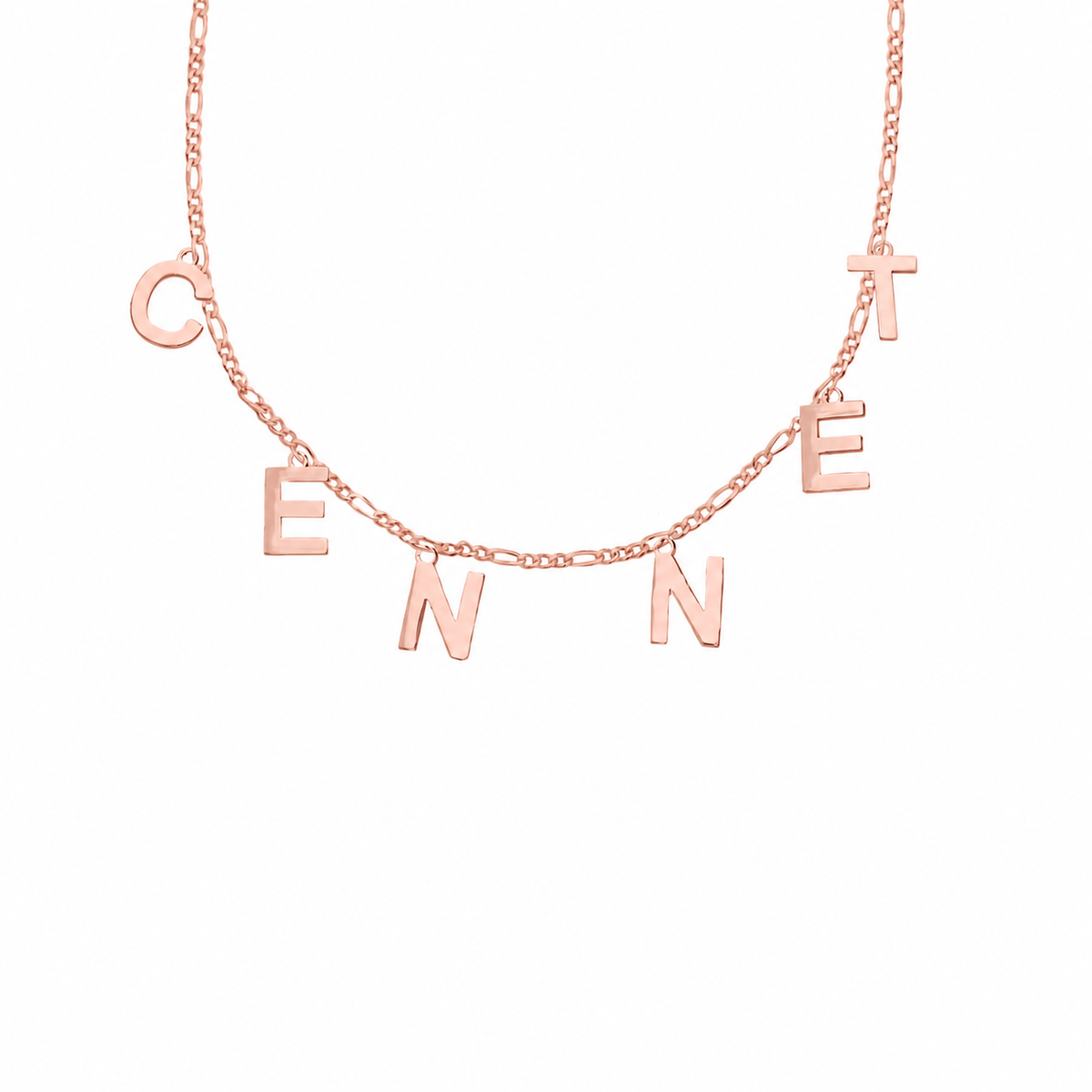 Kişiye Özel İsim Yazılı Choker Kolye | 925 Ayar Gümüş – Jeweliay Jewelry – 3 – Rose beyaz fon #RENK_rose
