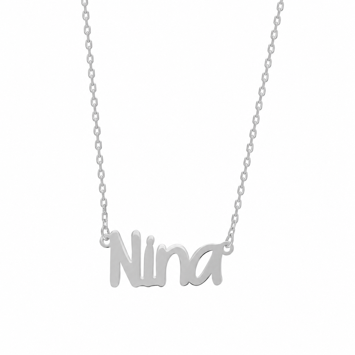 Kişiye Özel İsim Yazılı Cutie Kids Çocuk Kolyesi | 925 Ayar Gümüş – Jeweliay Jewelry – 5 – Silver beyaz fon #RENK_silver