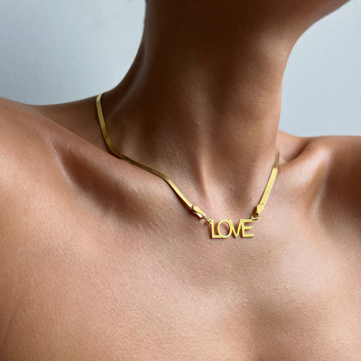 Kişiye Özel İsim Yazılı Yatay Arial Font Yılan Zincir Kolye | 925 Ayar Gümüş – Jeweliay Jewelry – 9