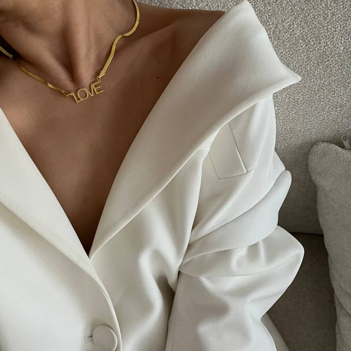 Kişiye Özel İsim Yazılı Yatay Arial Font Yılan Zincir Kolye | 925 Ayar Gümüş – Jeweliay Jewelry – 11