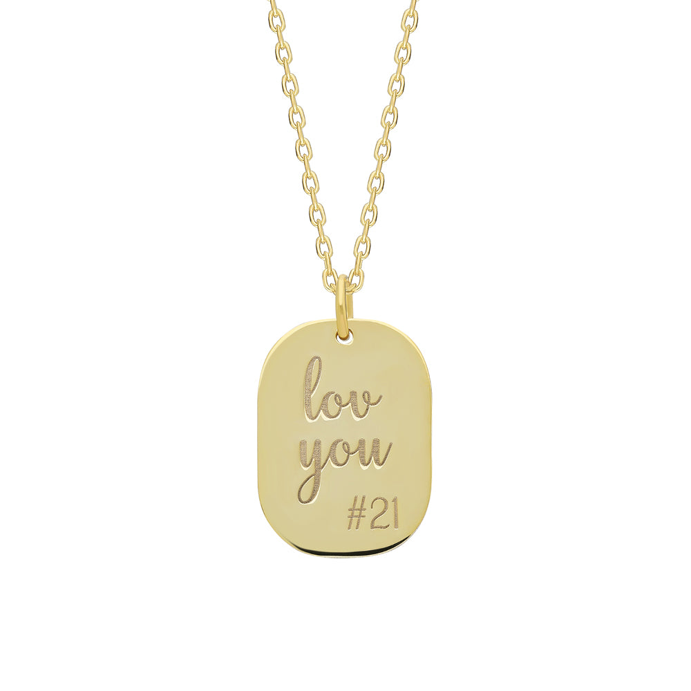 Kişiye Özel Kazımalı Oval Kolye | 925 Ayar Gümüş – Jeweliay Jewelry – 1 – Gold beyaz fon #RENK_gold