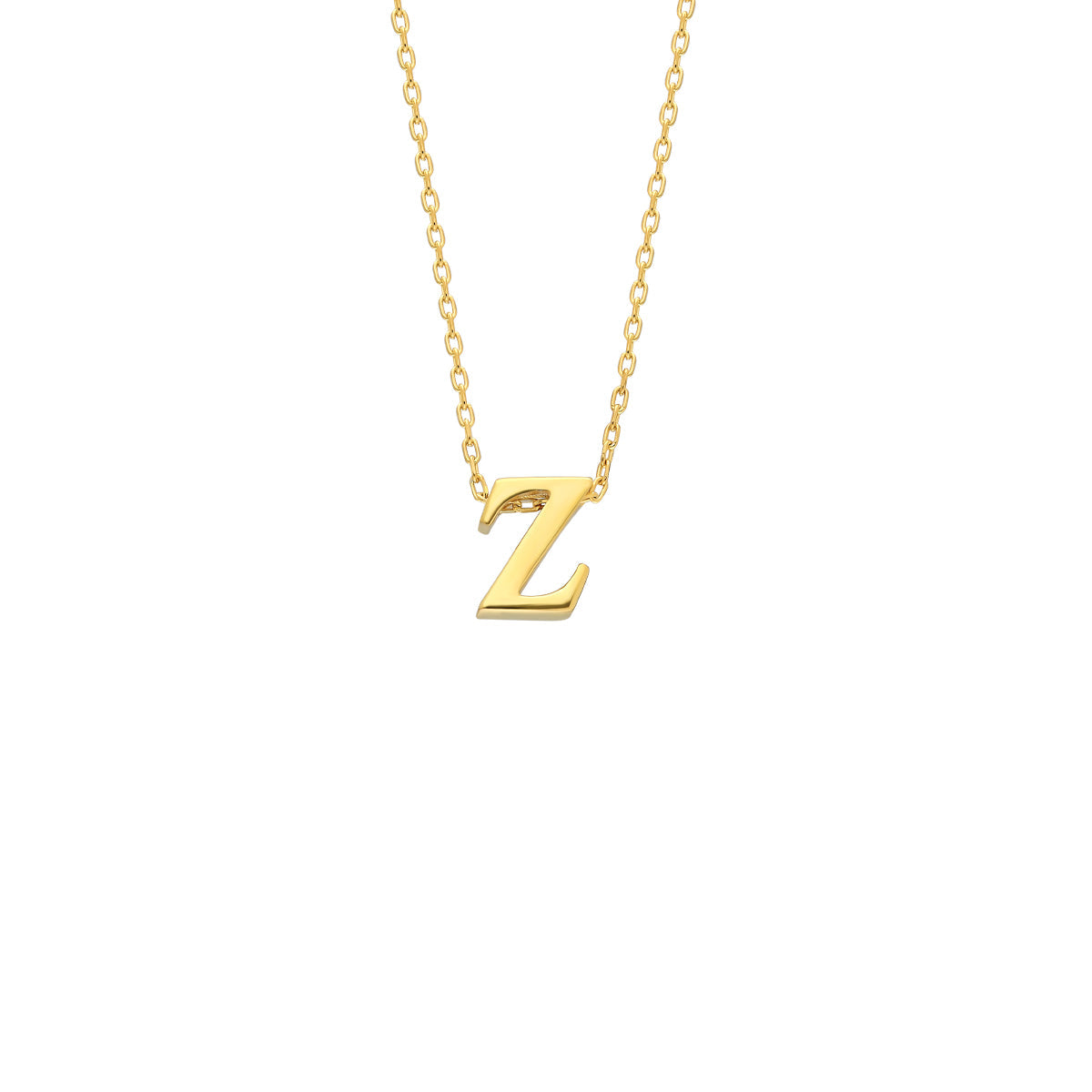 Kişiye Özel Minimal Harf Tasarım Kolye | 925 Ayar Gümüş – Jeweliay Jewelry – 1 – Gold beyaz fon #RENK_gold