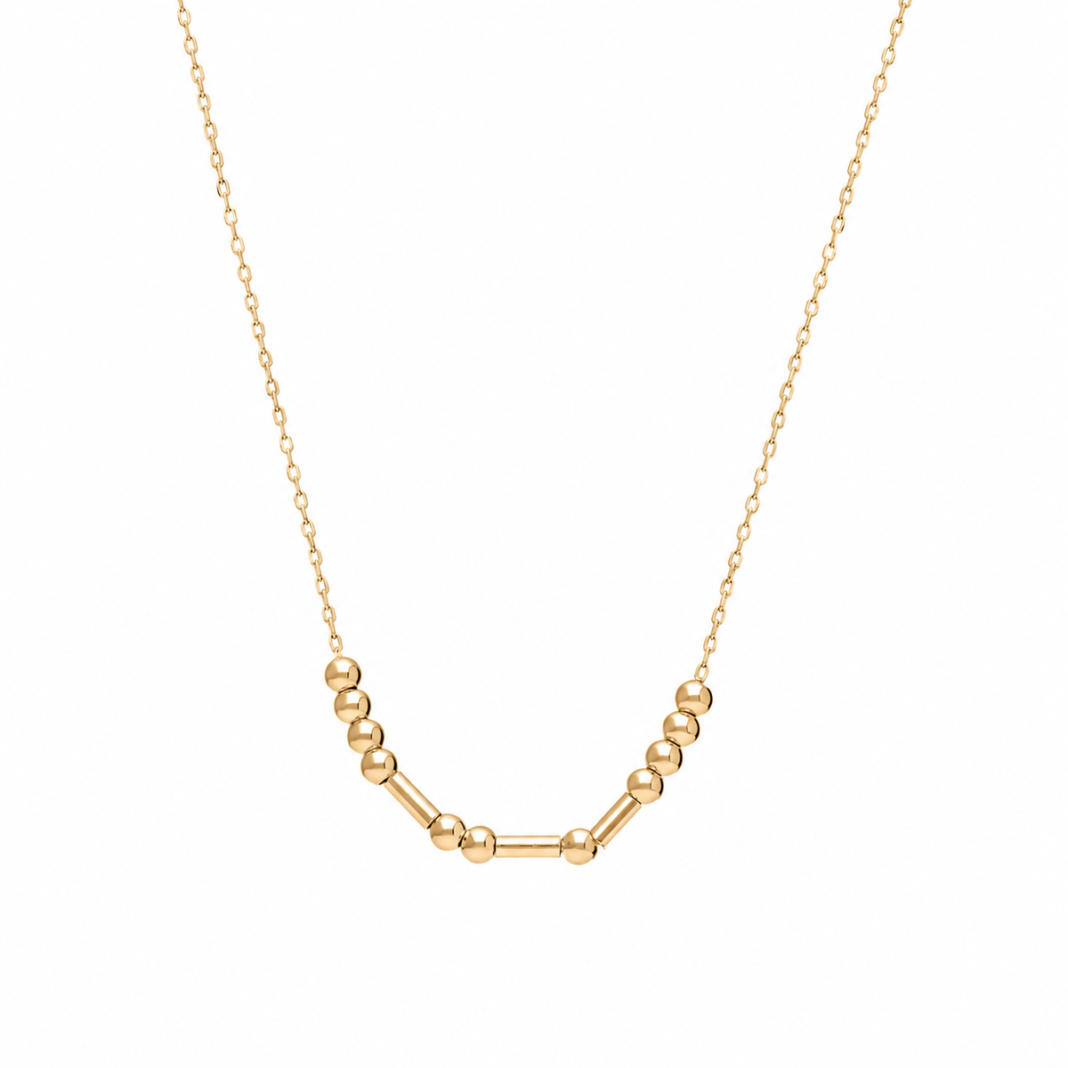 Kişiye Özel Mors Alfabesi İsim Kolye | 925 Ayar Gümüş – Jeweliay Jewelry – 1 – Gold beyaz fon #RENK_gold