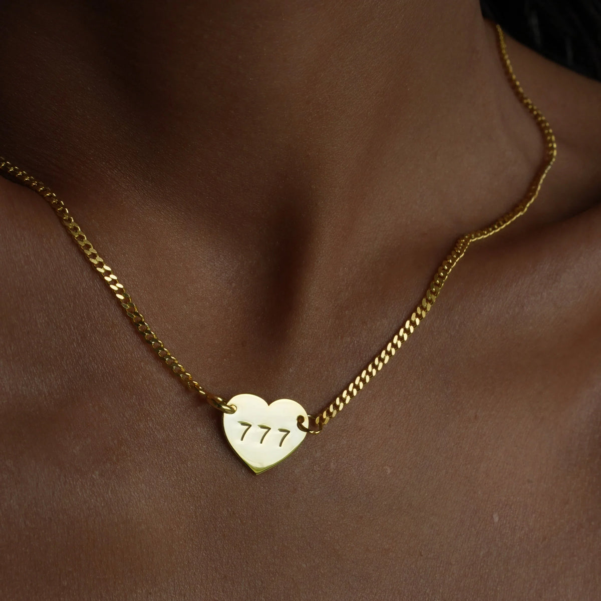 Kişiye Özel Şans Sayısı Yazılı Kalp Kolye | 925 Ayar Gümüş – Jeweliay Jewelry – 6