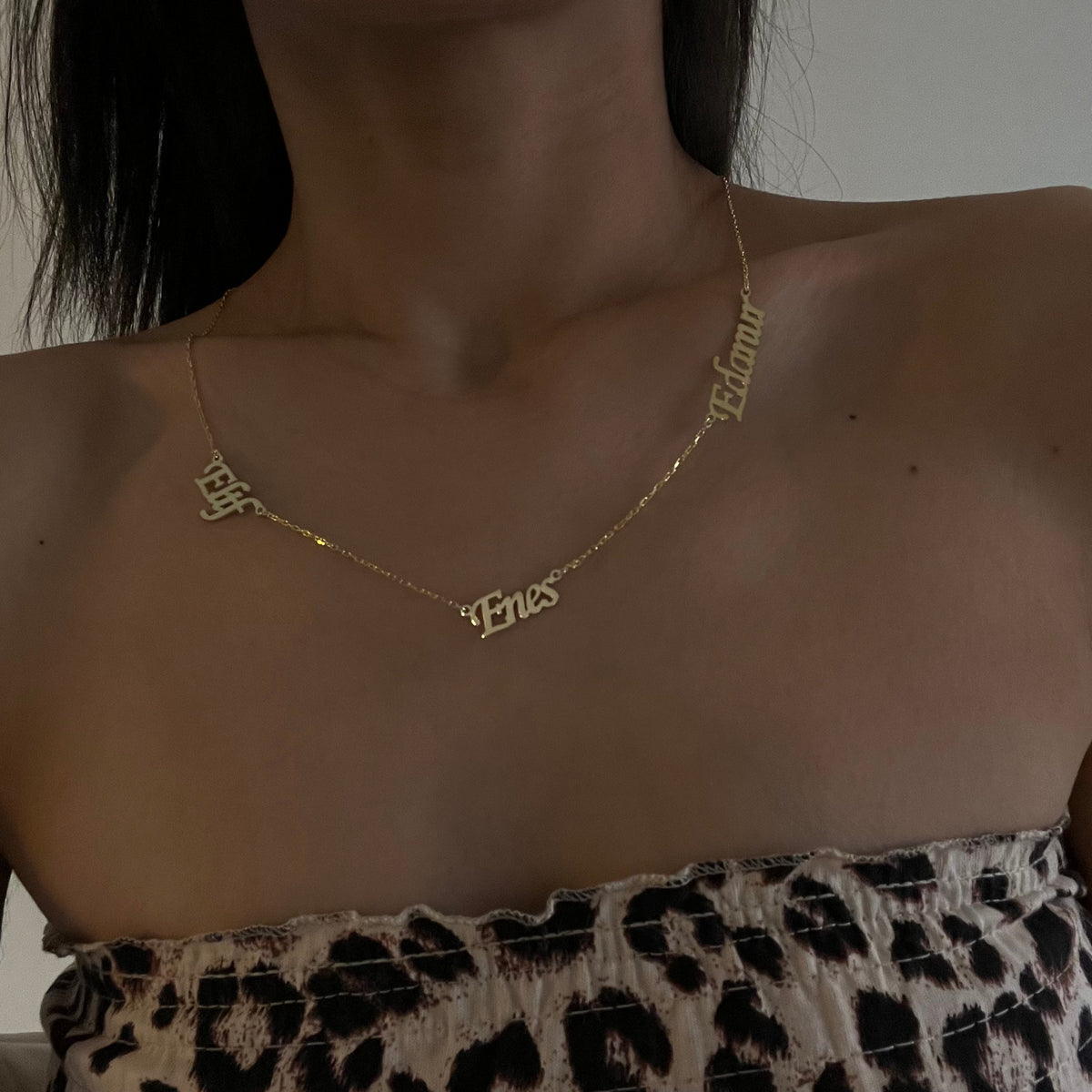 Kişiye Özel Üç İsim Yazılı Aile Kolye | 925 Ayar Gümüş – Jeweliay Jewelry – 10