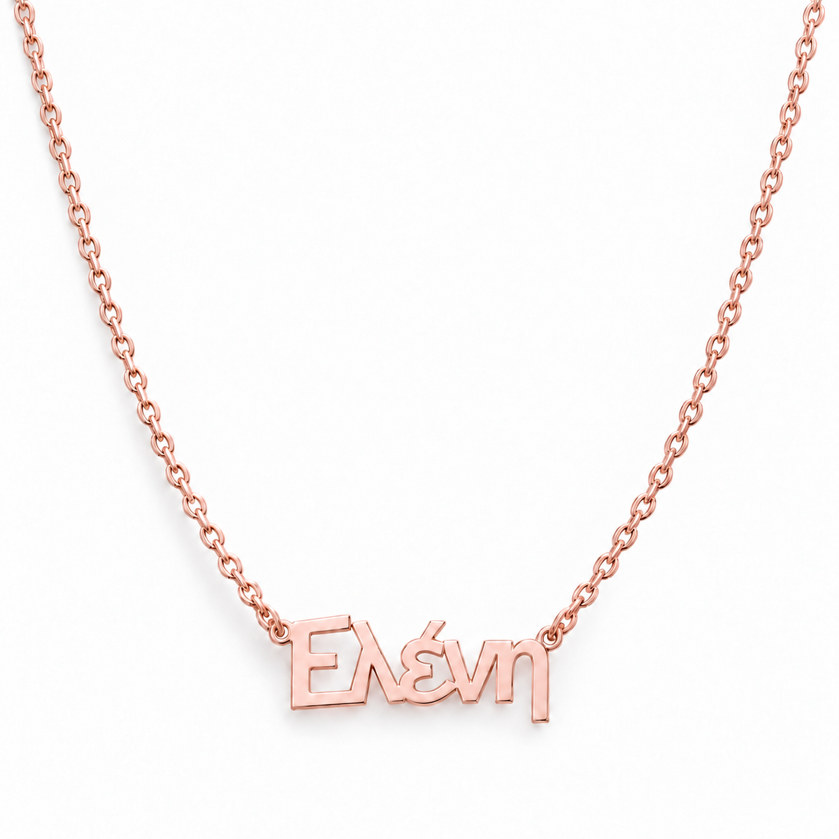 Kişiye Özel Yunanca İsim Kolye | 925 Ayar Gümüş – Jeweliay Jewelry – 5 – Rose beyaz fon #RENK_rose