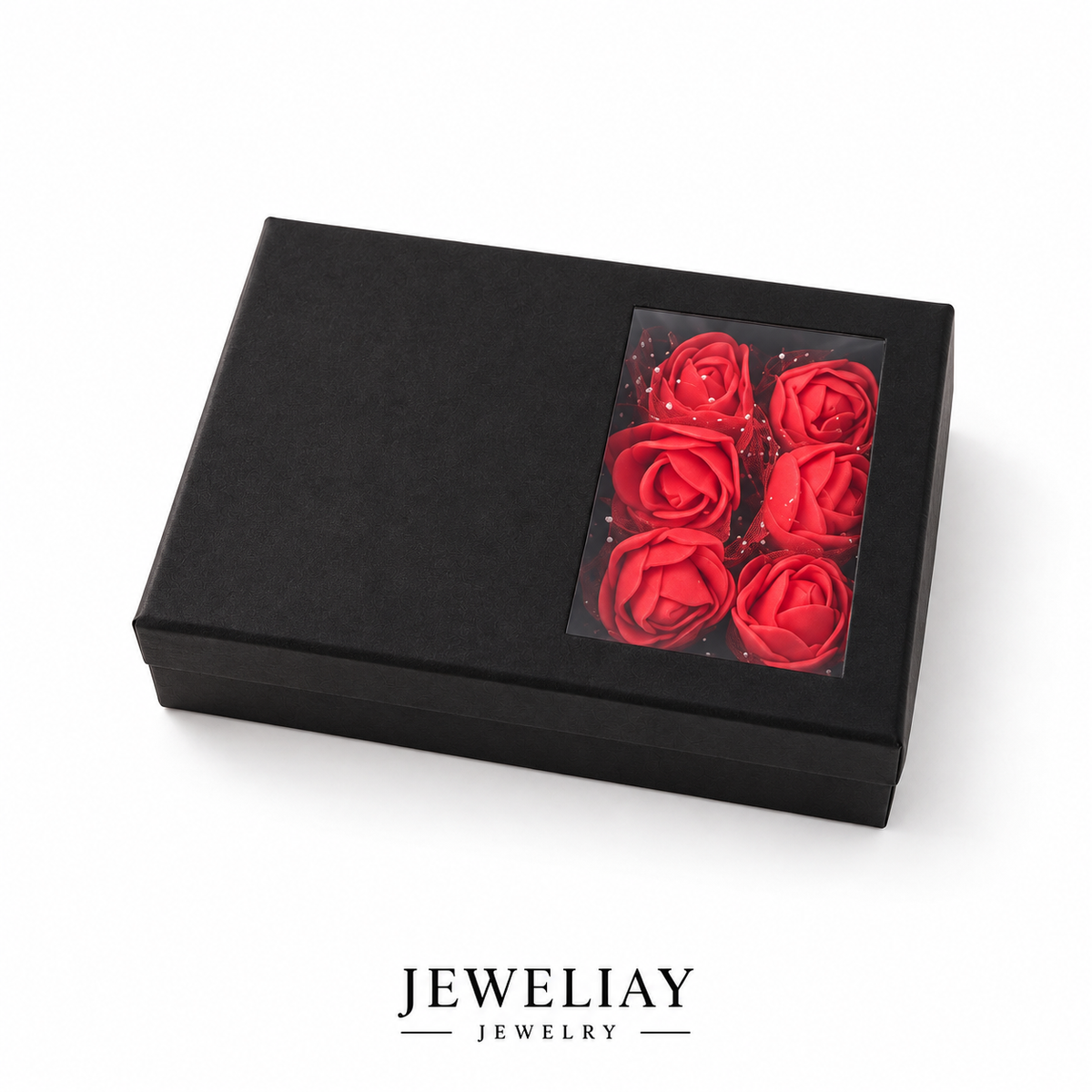 Mini Güllü Takı Kutusu – Jeweliay Jewelry – 2