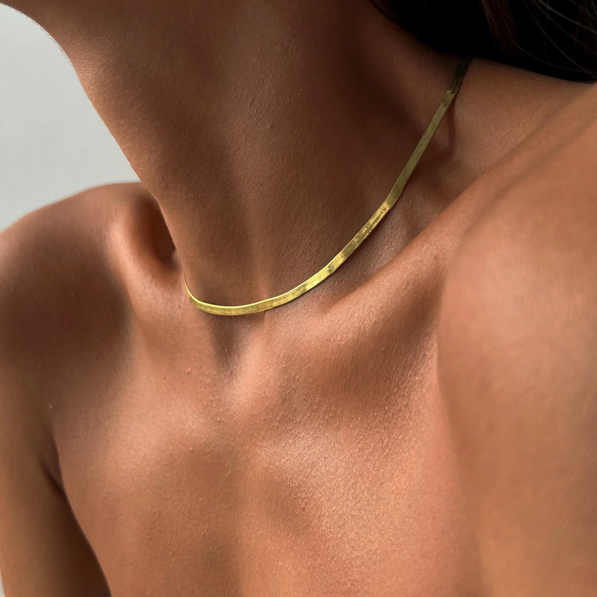 Orta Balıksırtı Zincir Kolye | 925 Ayar Gümüş – Jeweliay Jewelry – 13