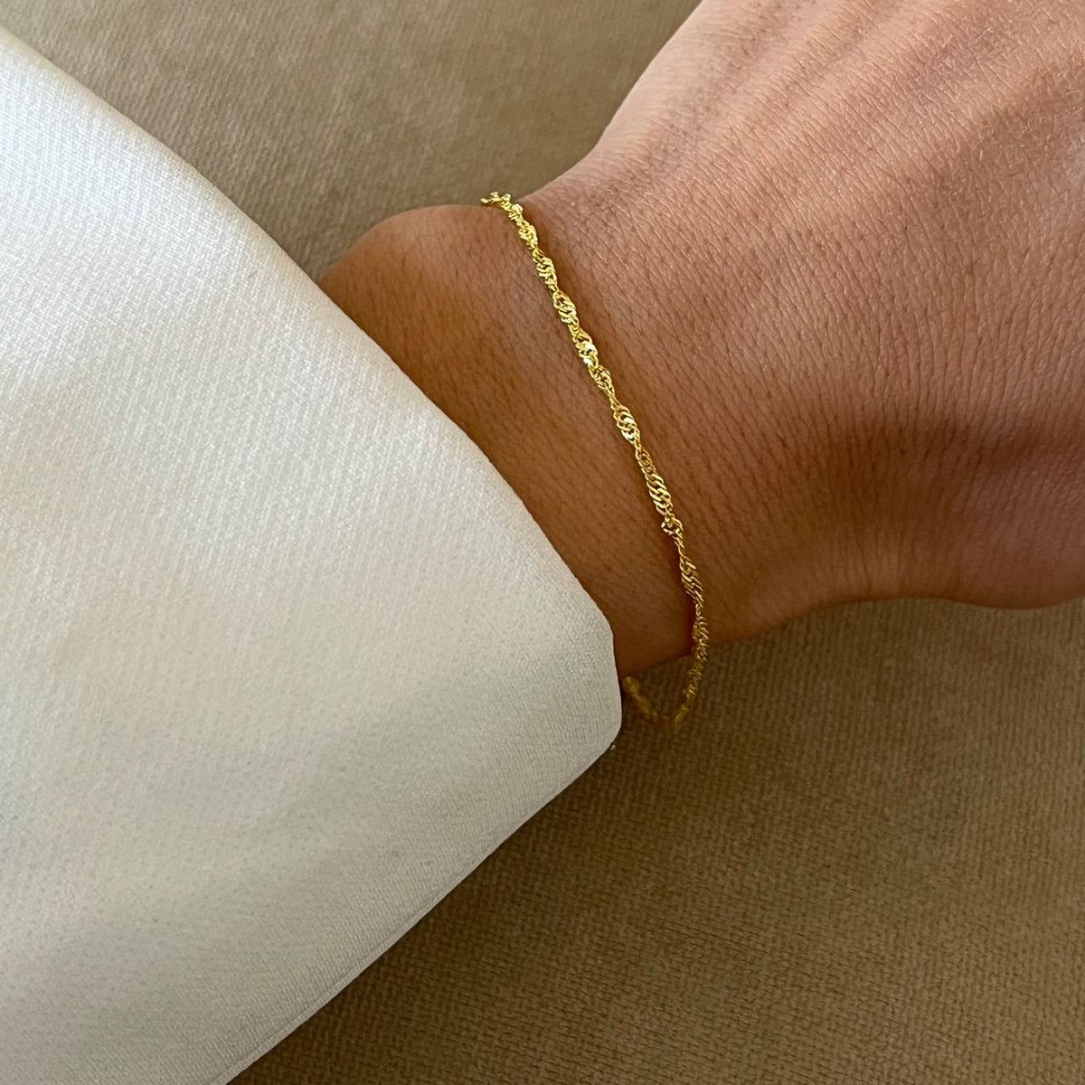Orta Singapur Zincir Bileklik | 925 Ayar Gümüş – Jeweliay Jewelry – 10