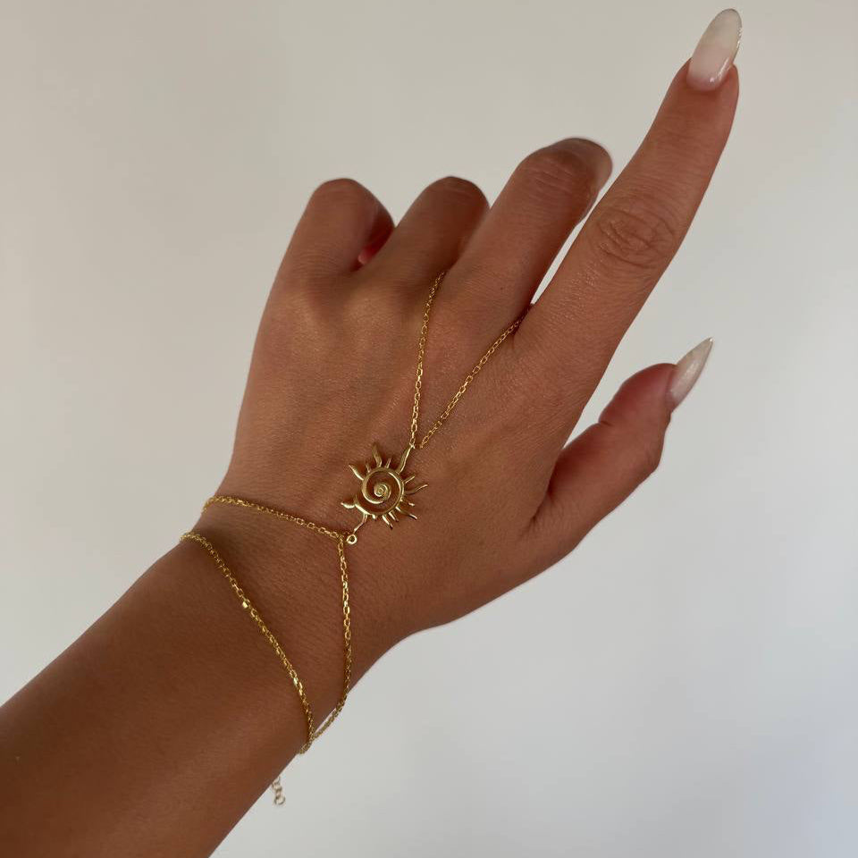 Sarmal Güneş Figürlü Şahmeran | 925 Ayar Gümüş – Jeweliay Jewelry – 6